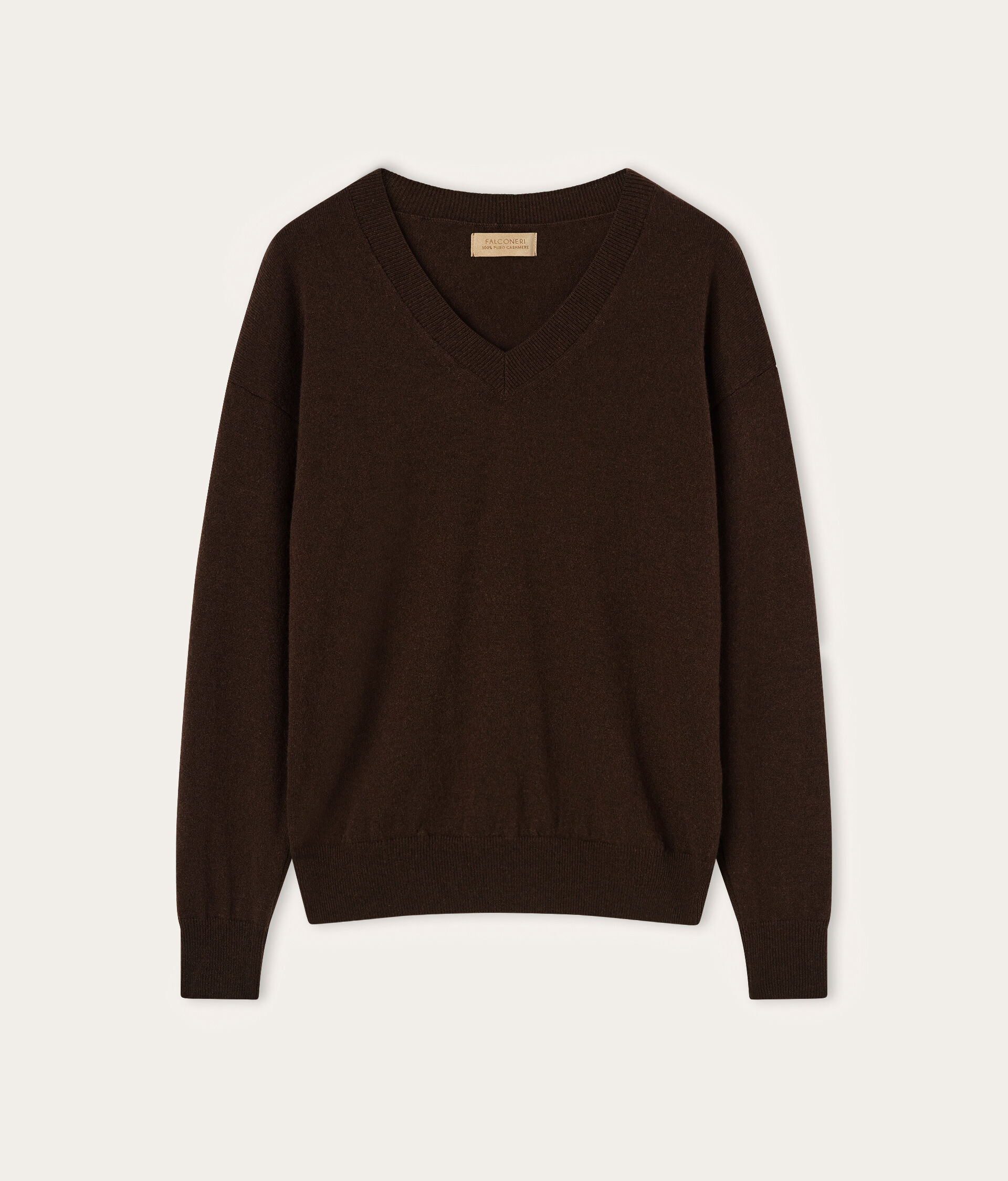 Maglia con scollo a V in Cashmere Ultrasoft