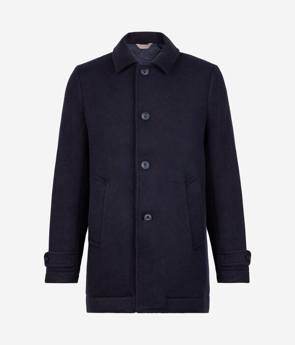 Однобортный бушлат из кашемира