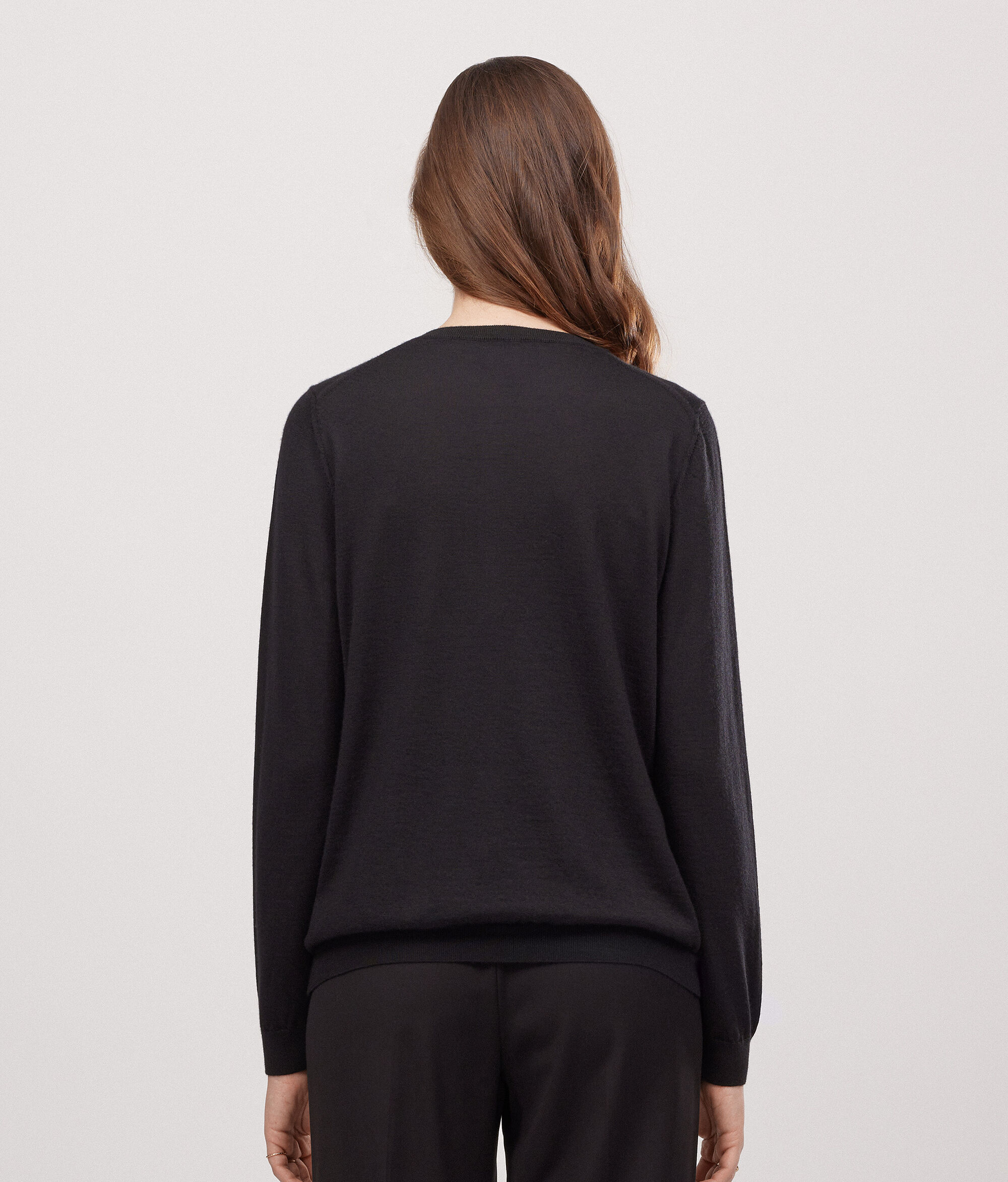 Ζακέτα με Στρογγυλή Λαιμόκοψη από Ultrafine Cashmere