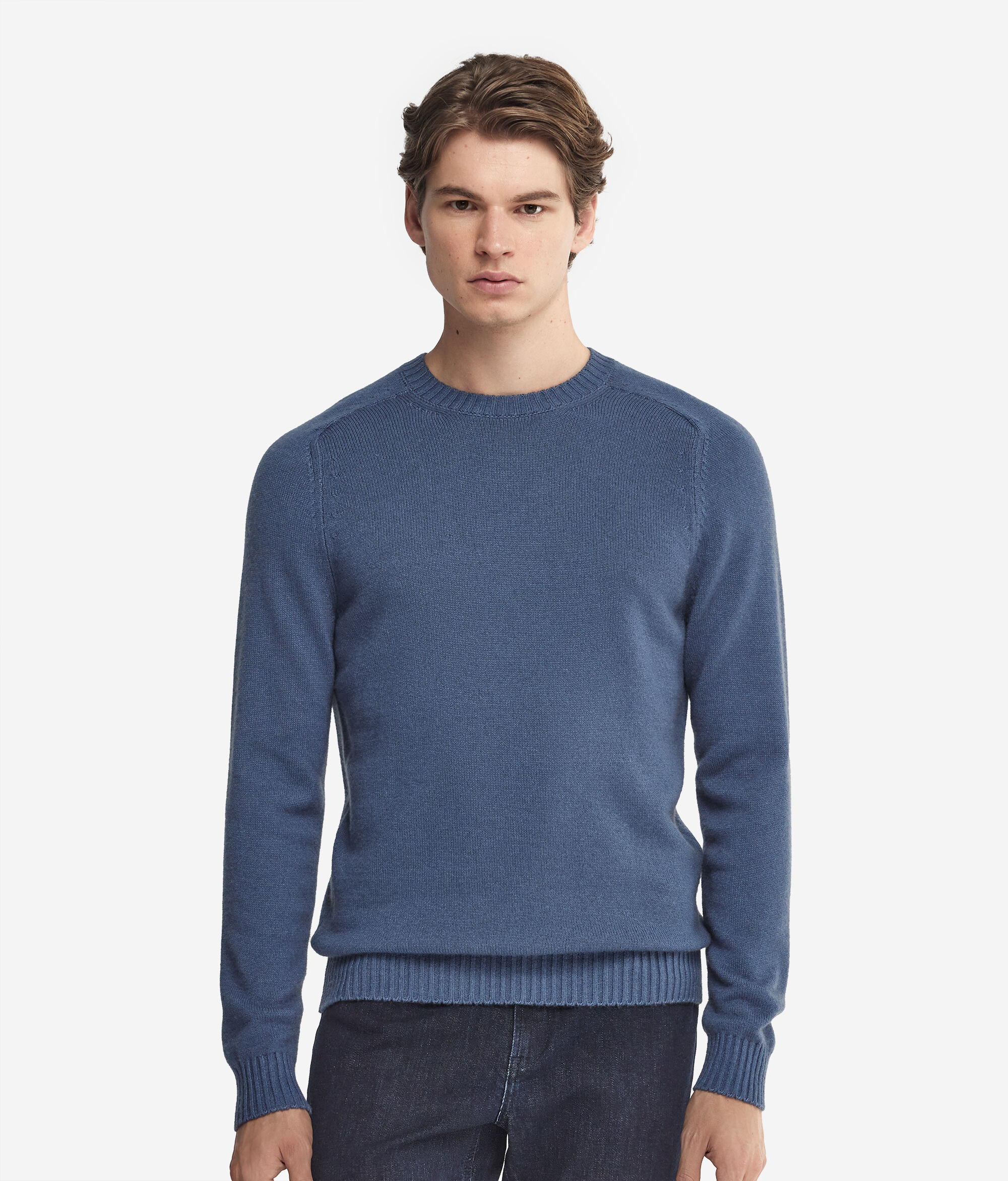 Μπλούζα με Στρογγυλή Λαιμόκοψη από Ultrasoft Cashmere