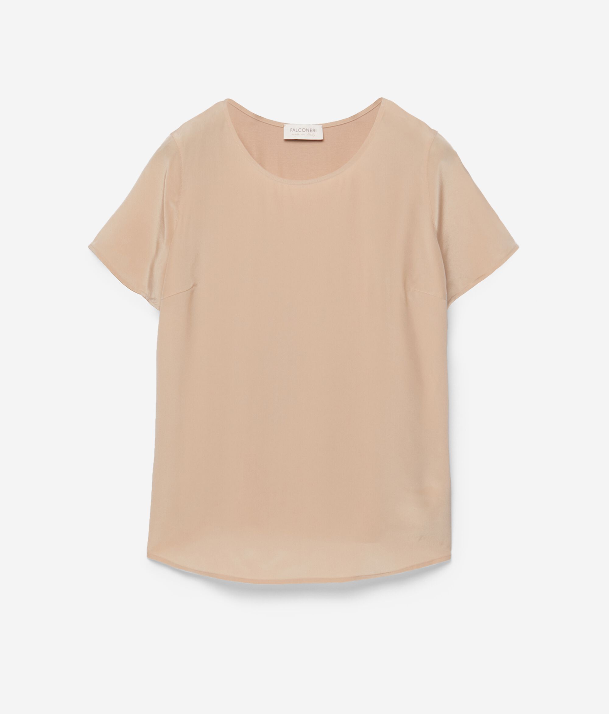 Блуза из шелка и модала