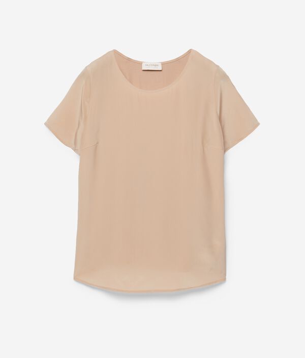 Блуза из шелка и модала