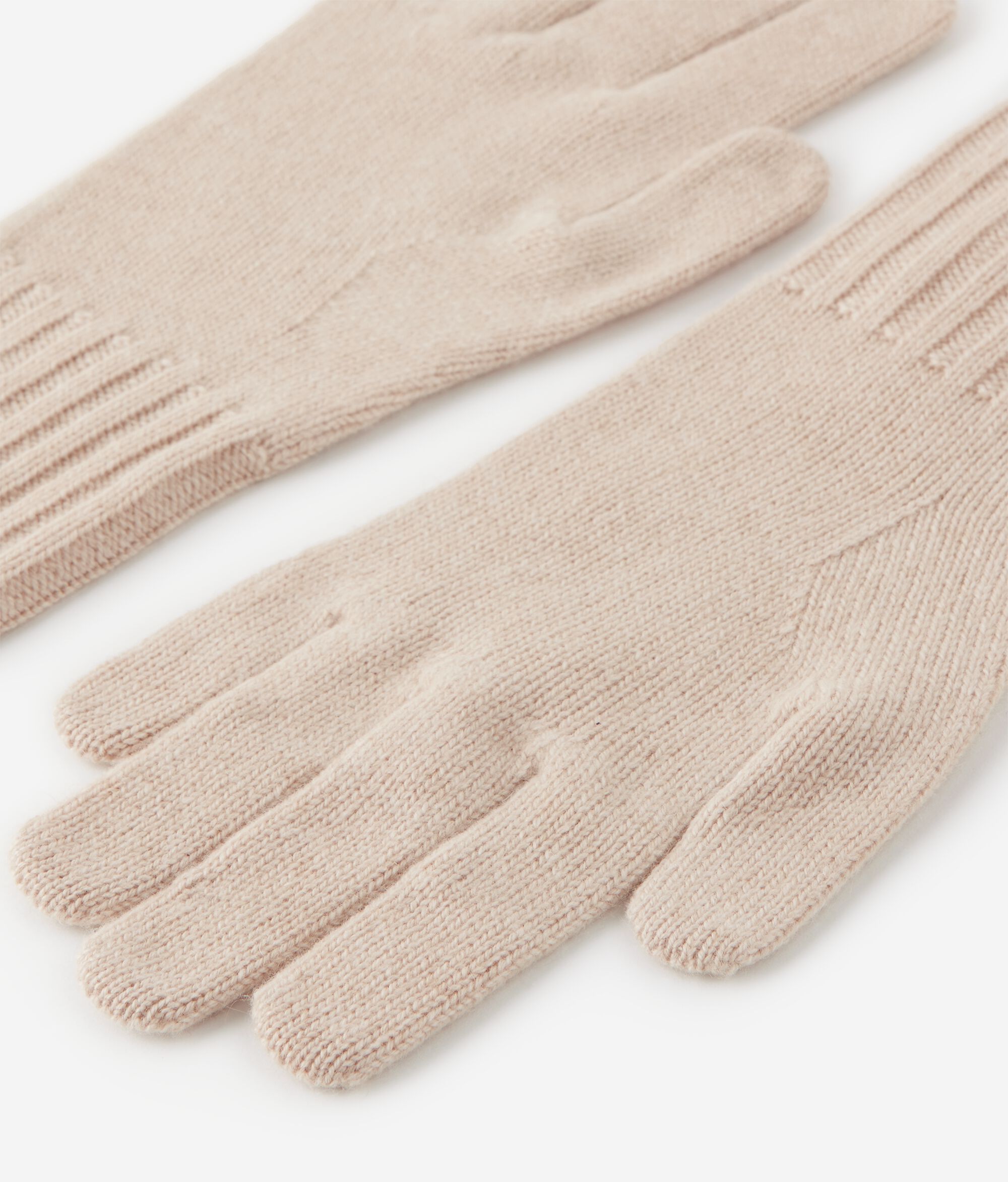 Rhinestone Cashmere Gloves