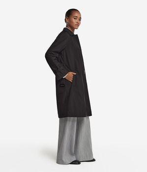 Long Technical Trench Coat