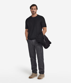 Slub Cotton T-Shirt Twist