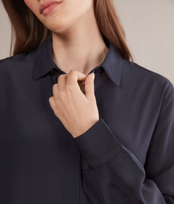 Рубашка из шелка