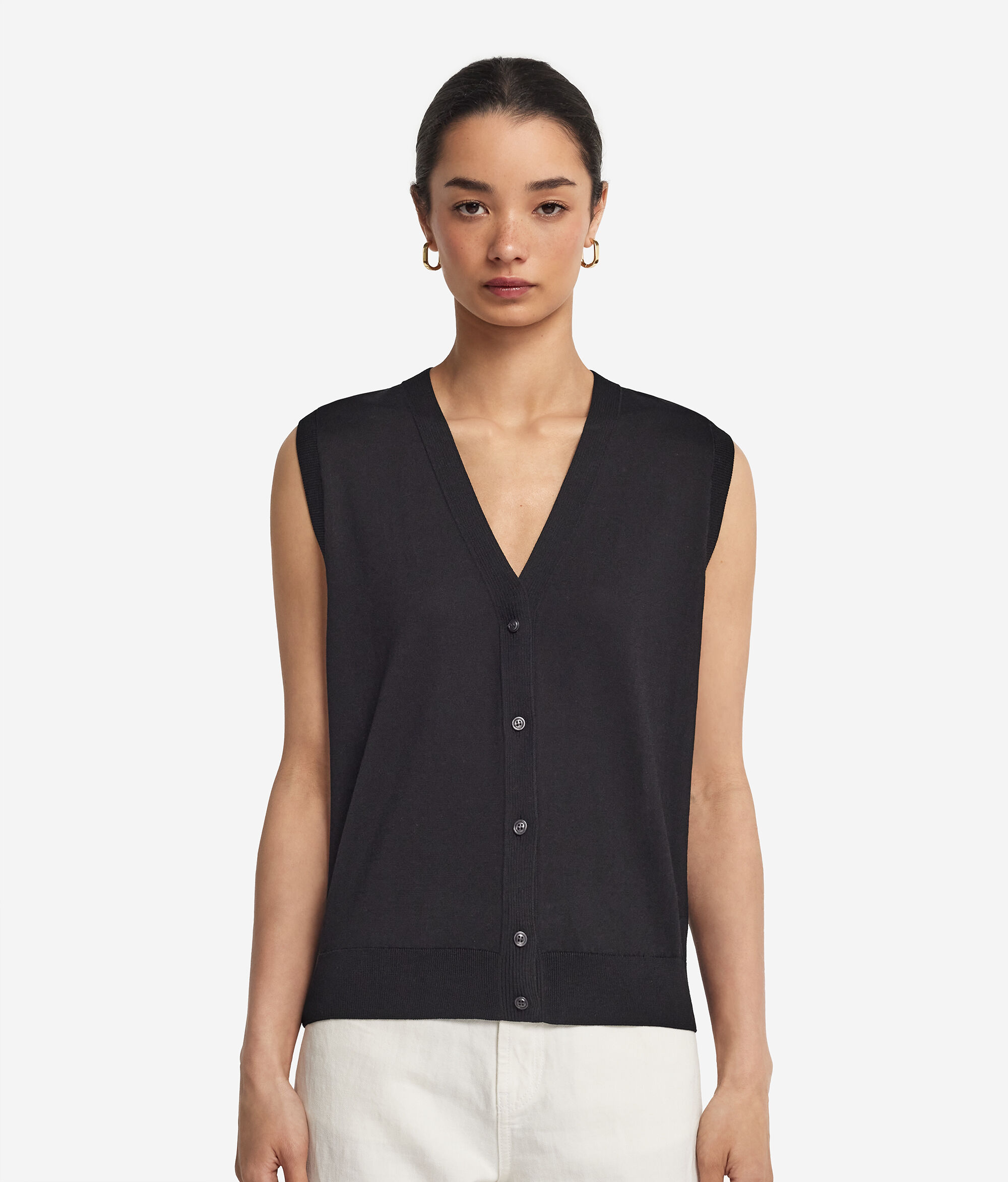 Silk and Cotton Vest
