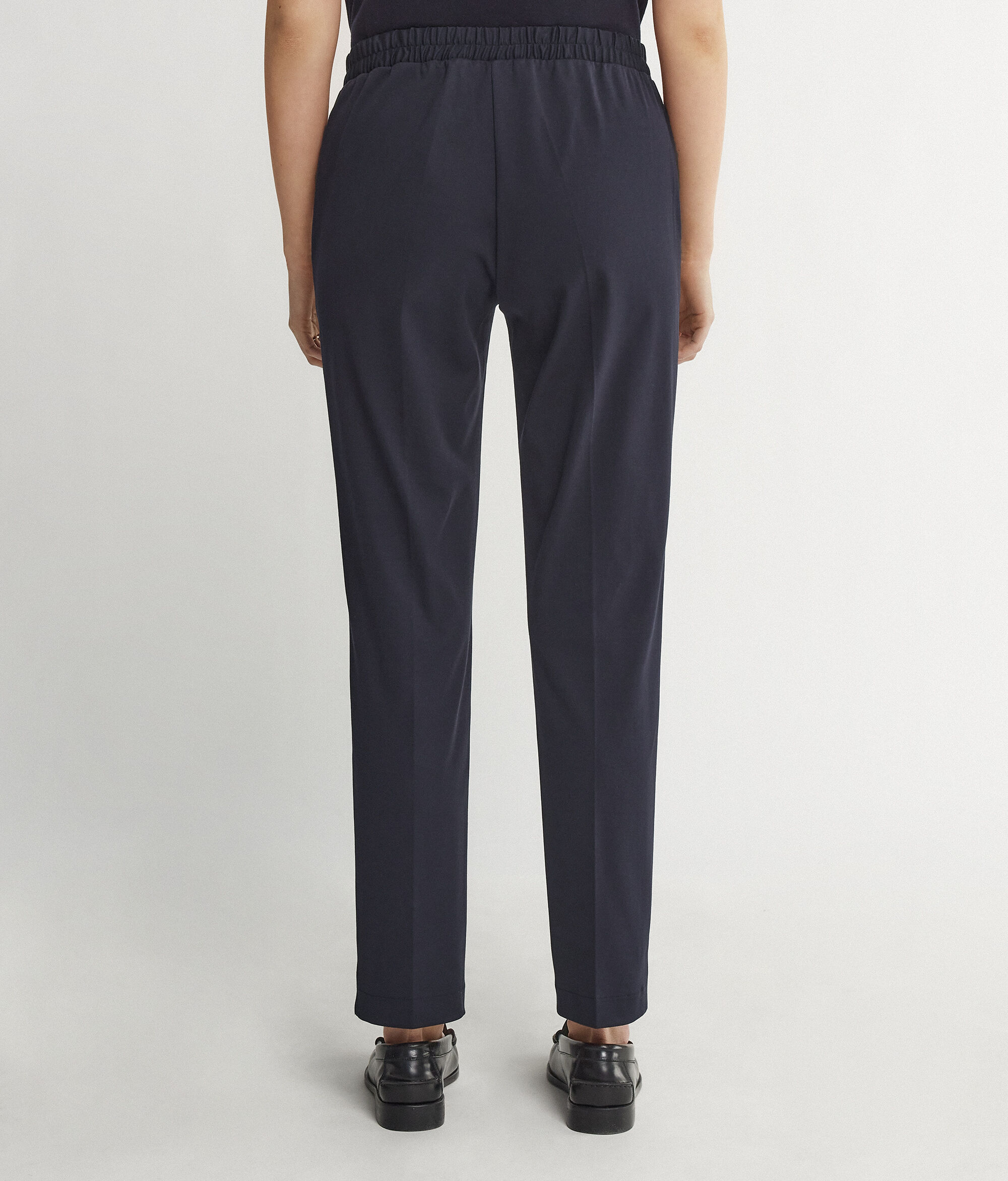 Pantalons de tub de cotó