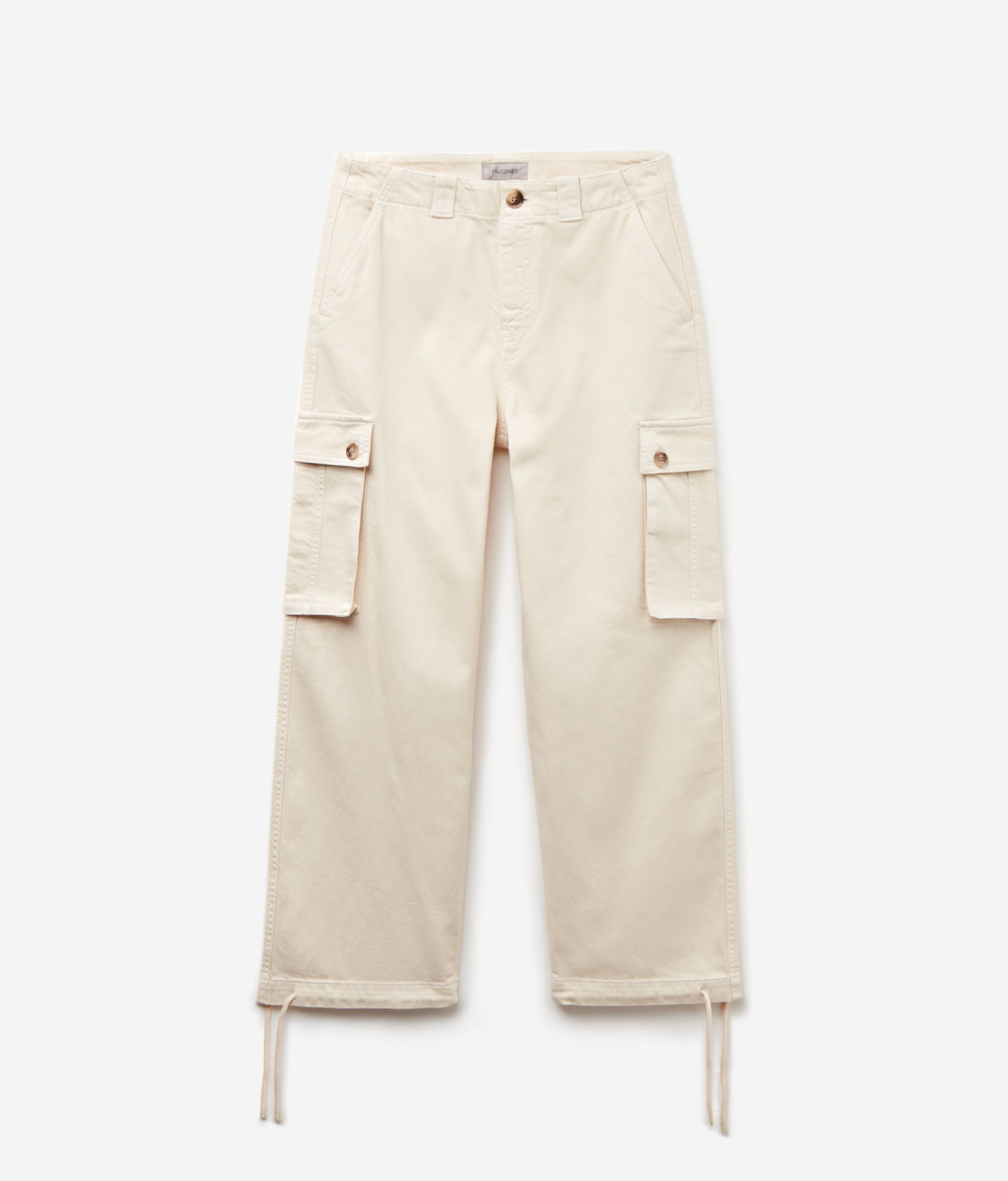 Брюки карго из хлопка