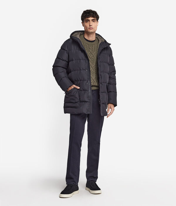 Парка с подкладкой из кашемира