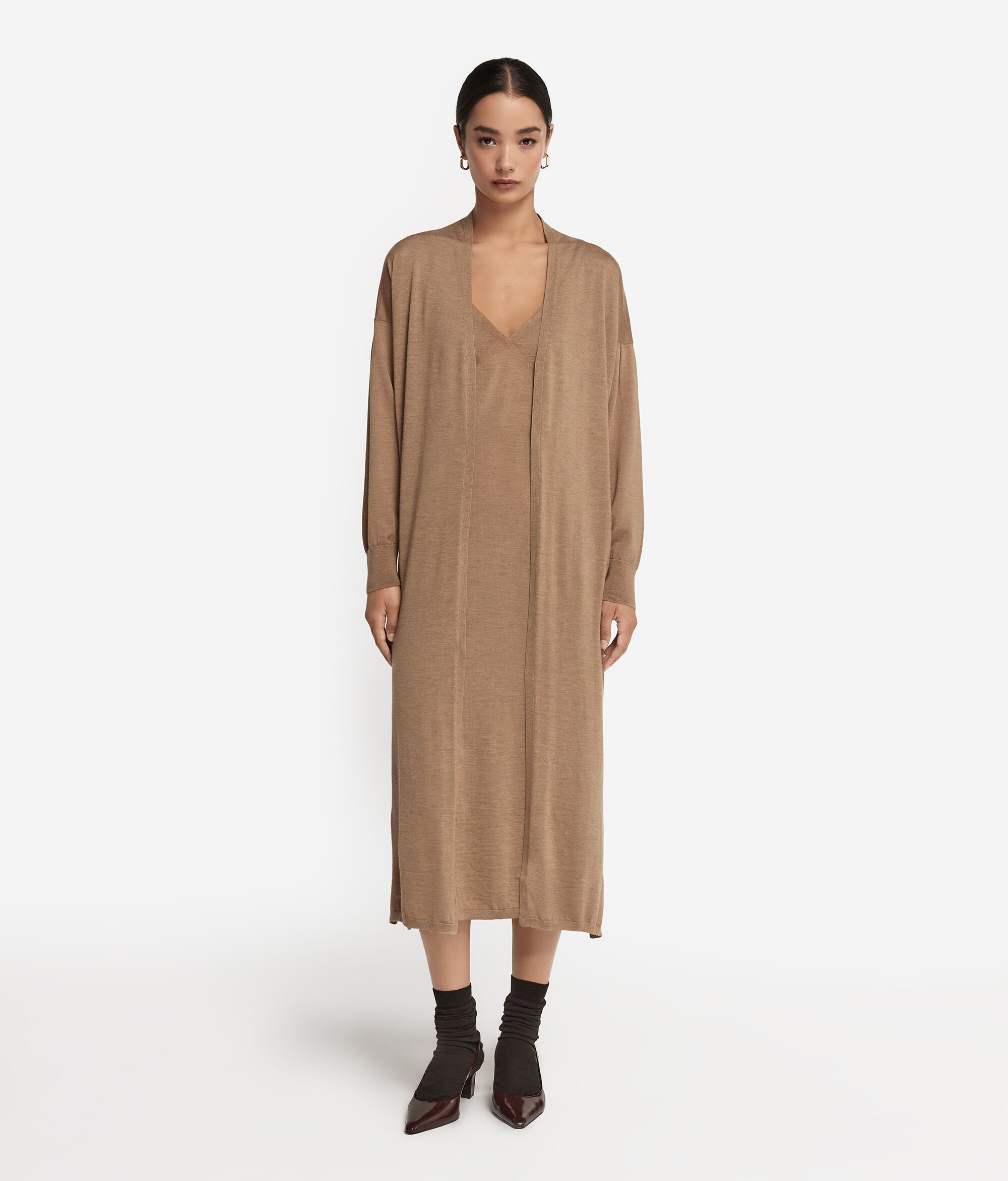 Càrdigan Llarg de Cashmere Ultrafine