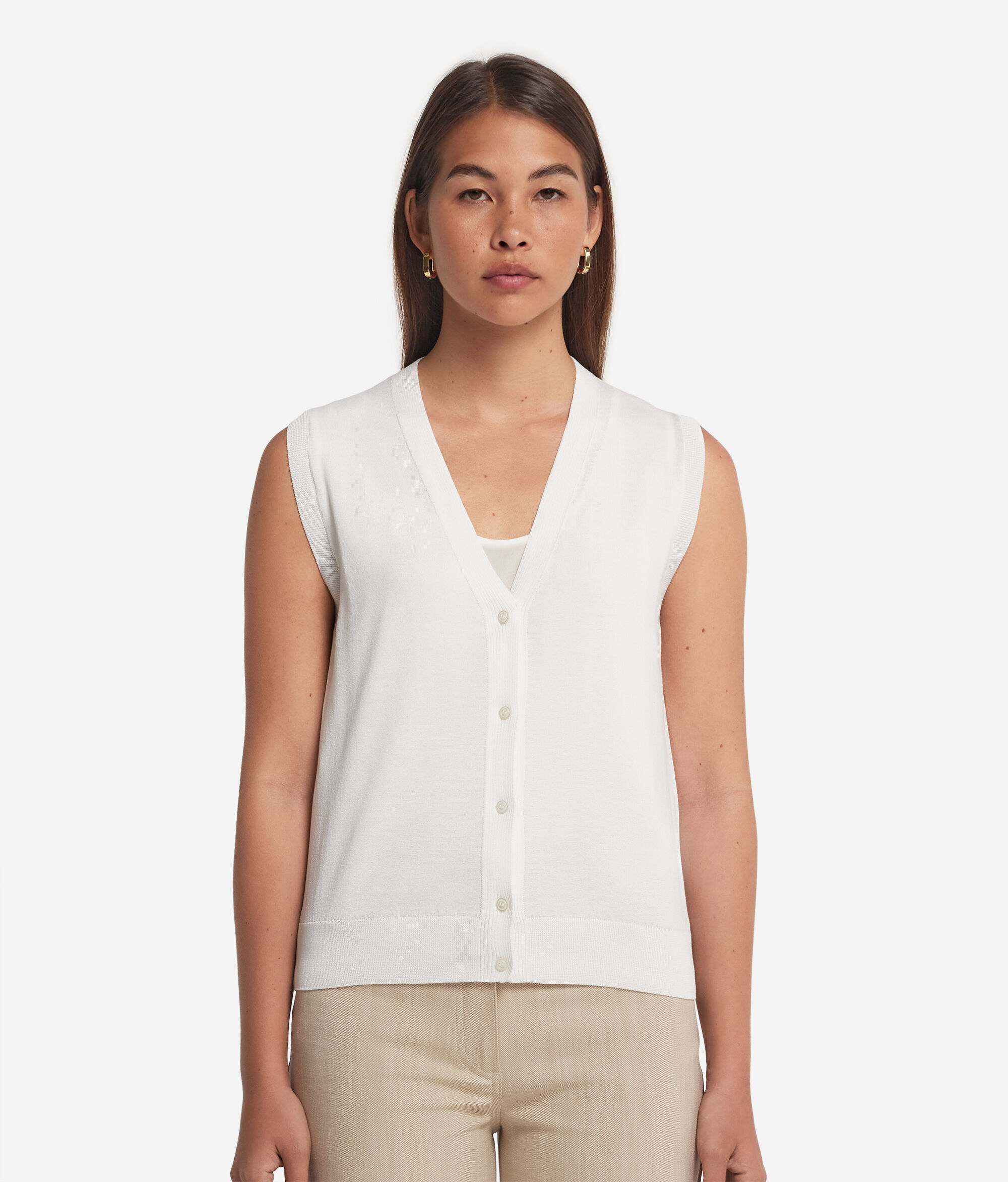 Silk and Cotton Vest