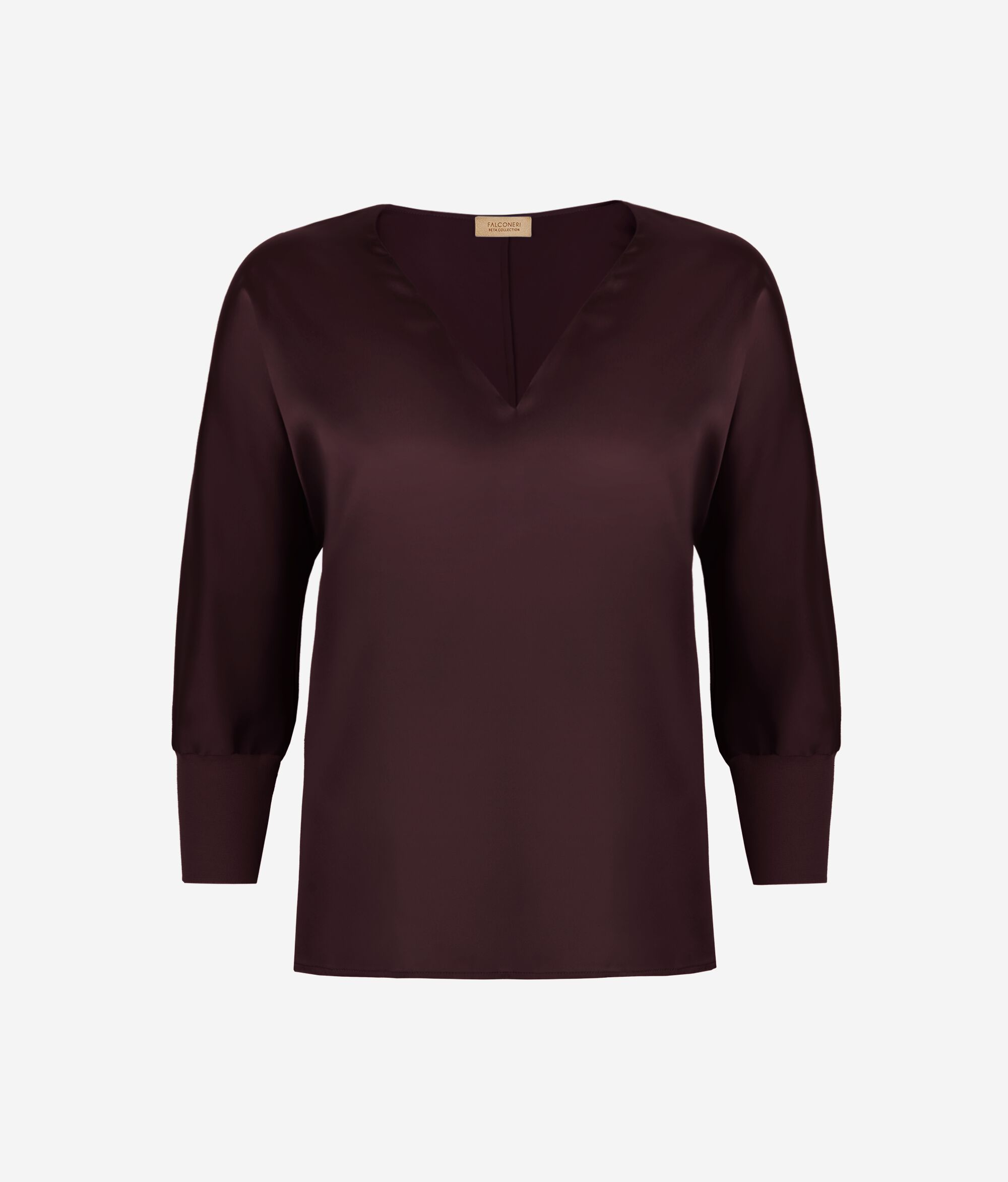 Silk V-Neck Blouse