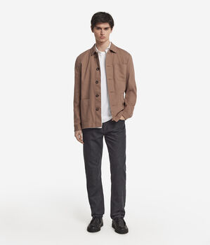 Veste style travail en denim