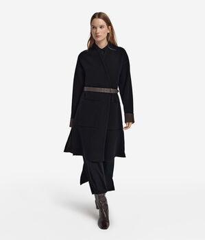 Doubleface-Mantel aus Kaschmir Ultrasoft