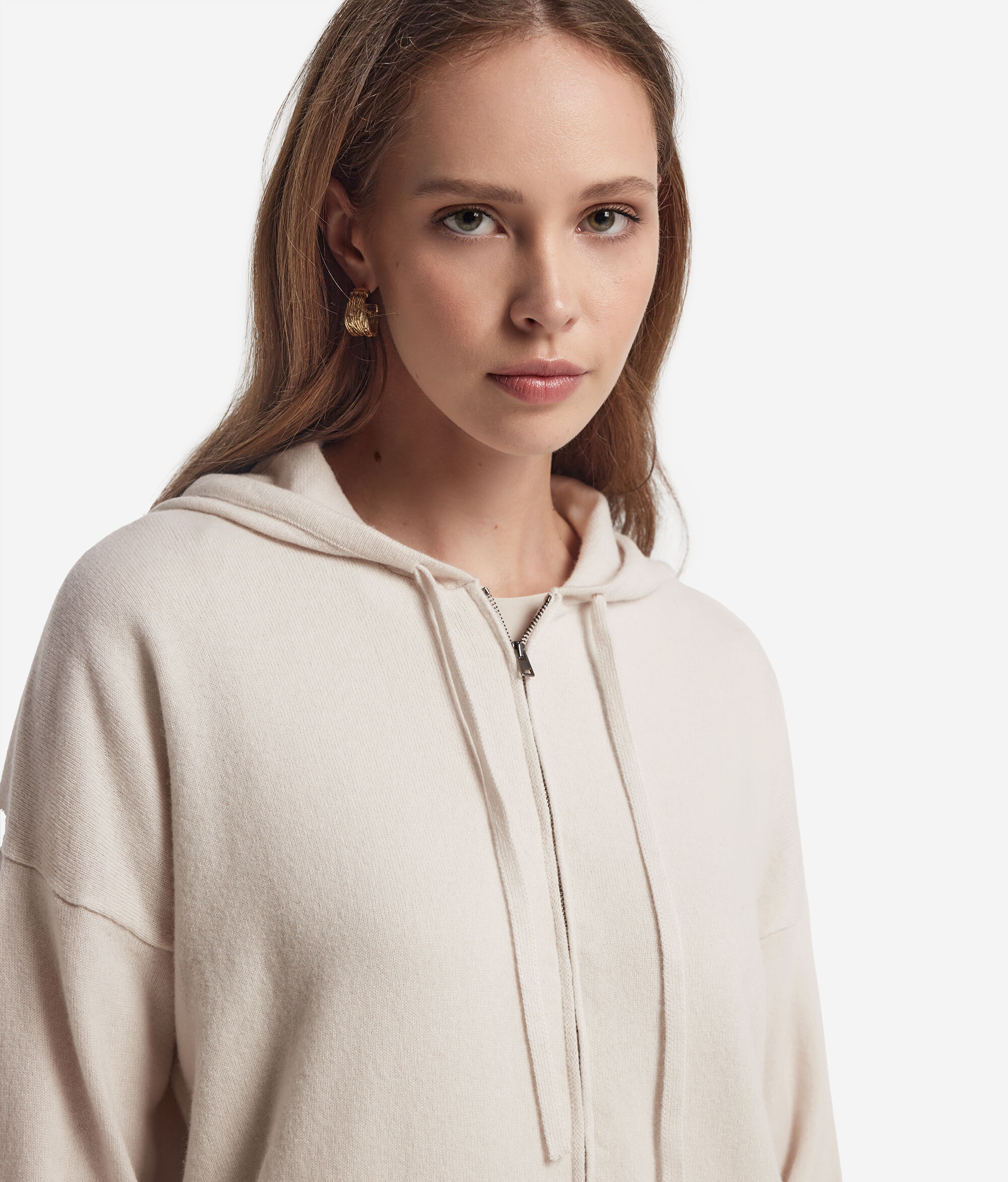 Ultrasoft Cashmere Hooded Sweatshirt