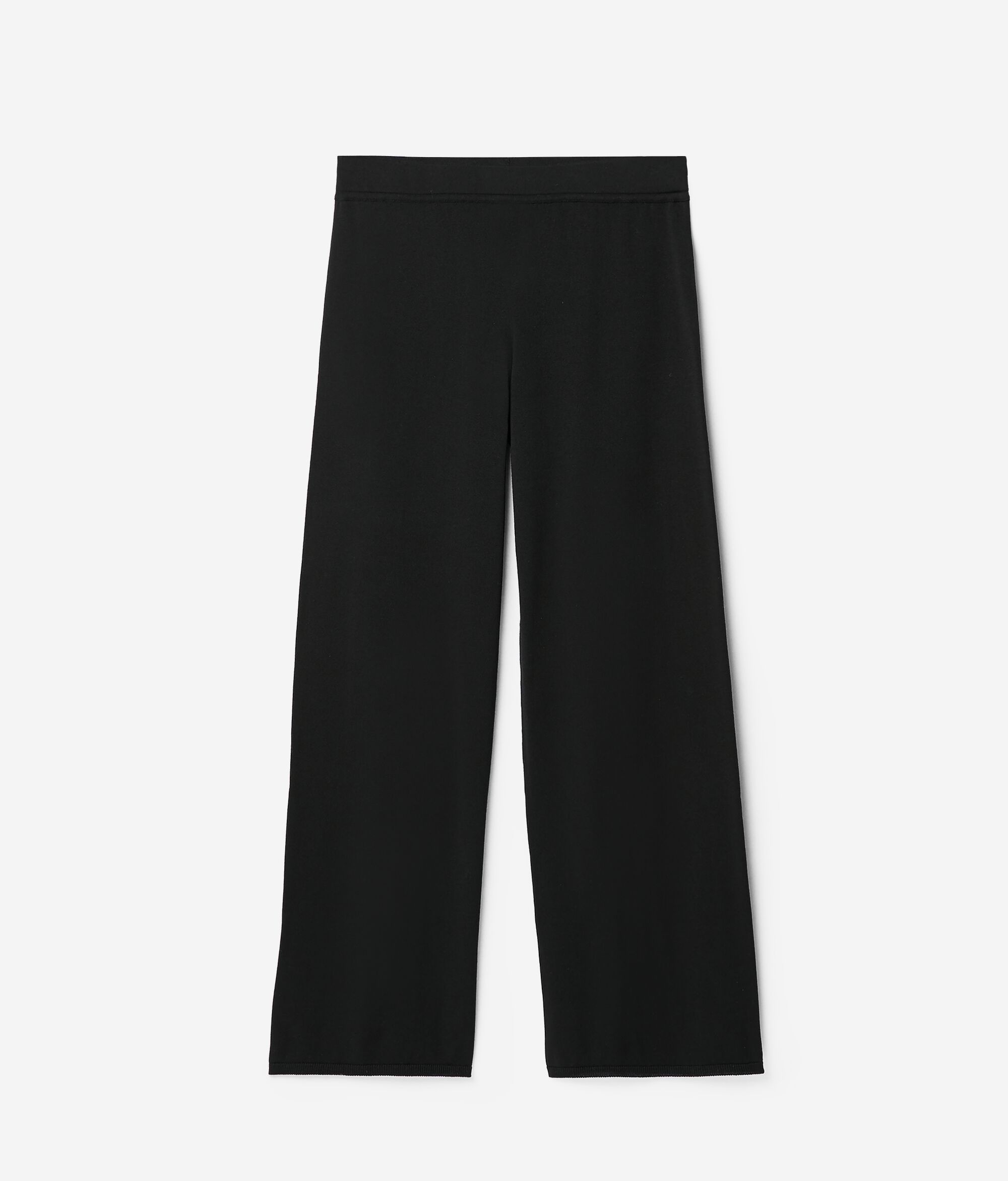 Silk and Cotton Palazzo Trousers