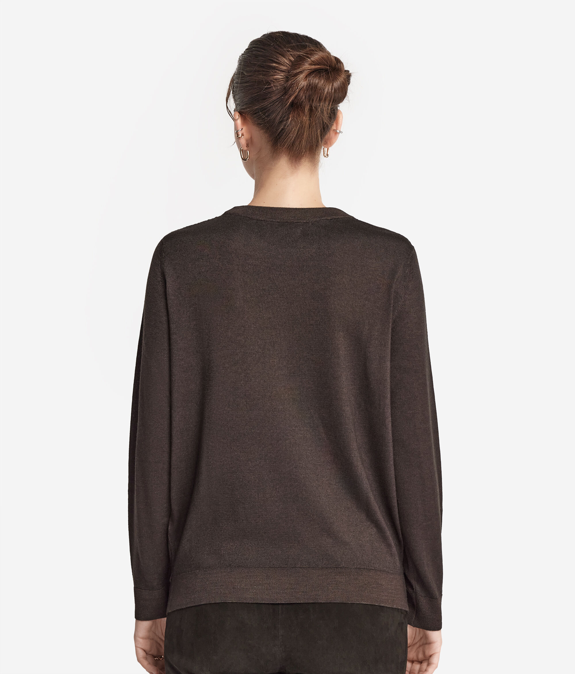 Crew Neck Ultrafine Cashmere Jumper