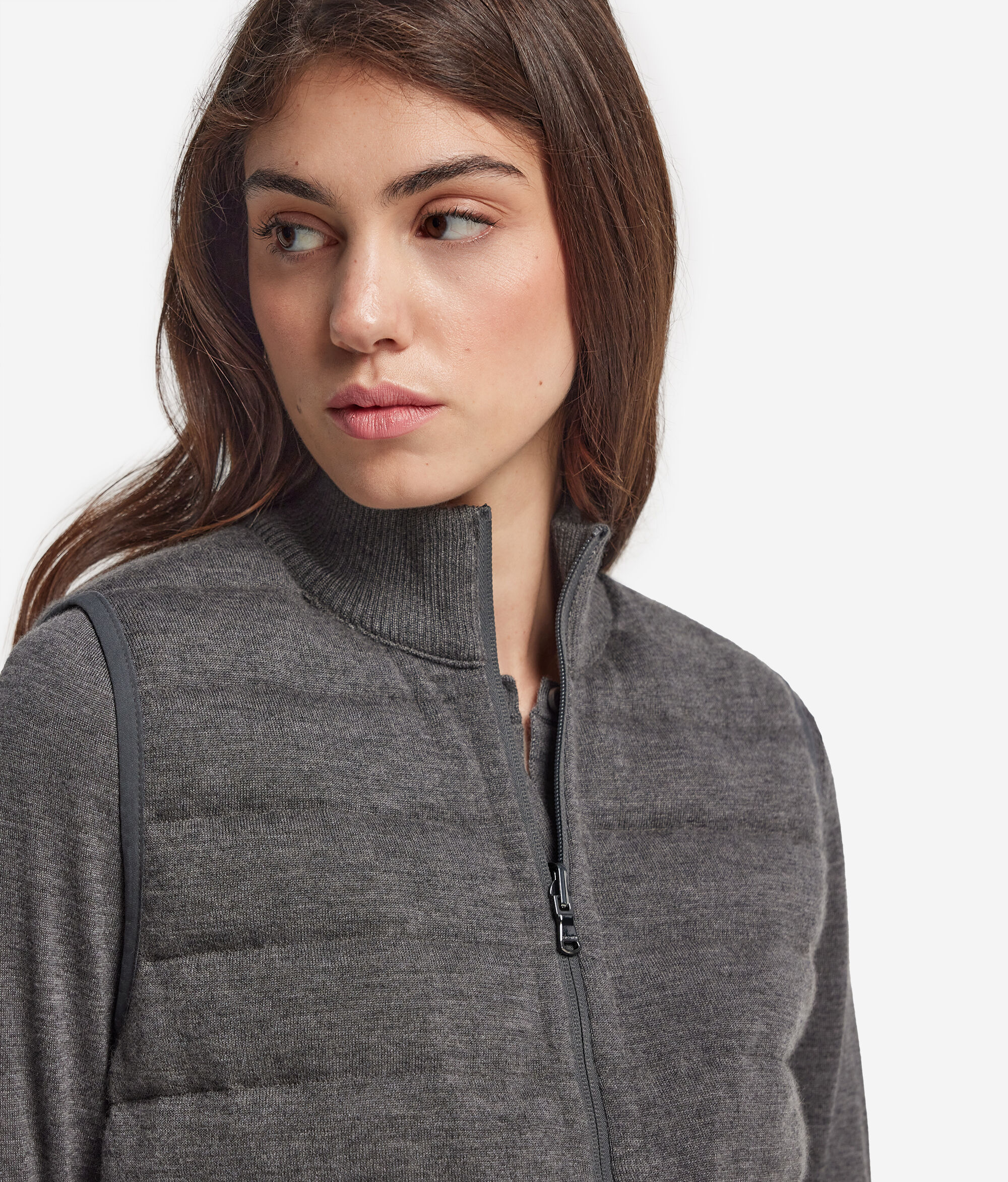 Reversible Cashmere Down Vest