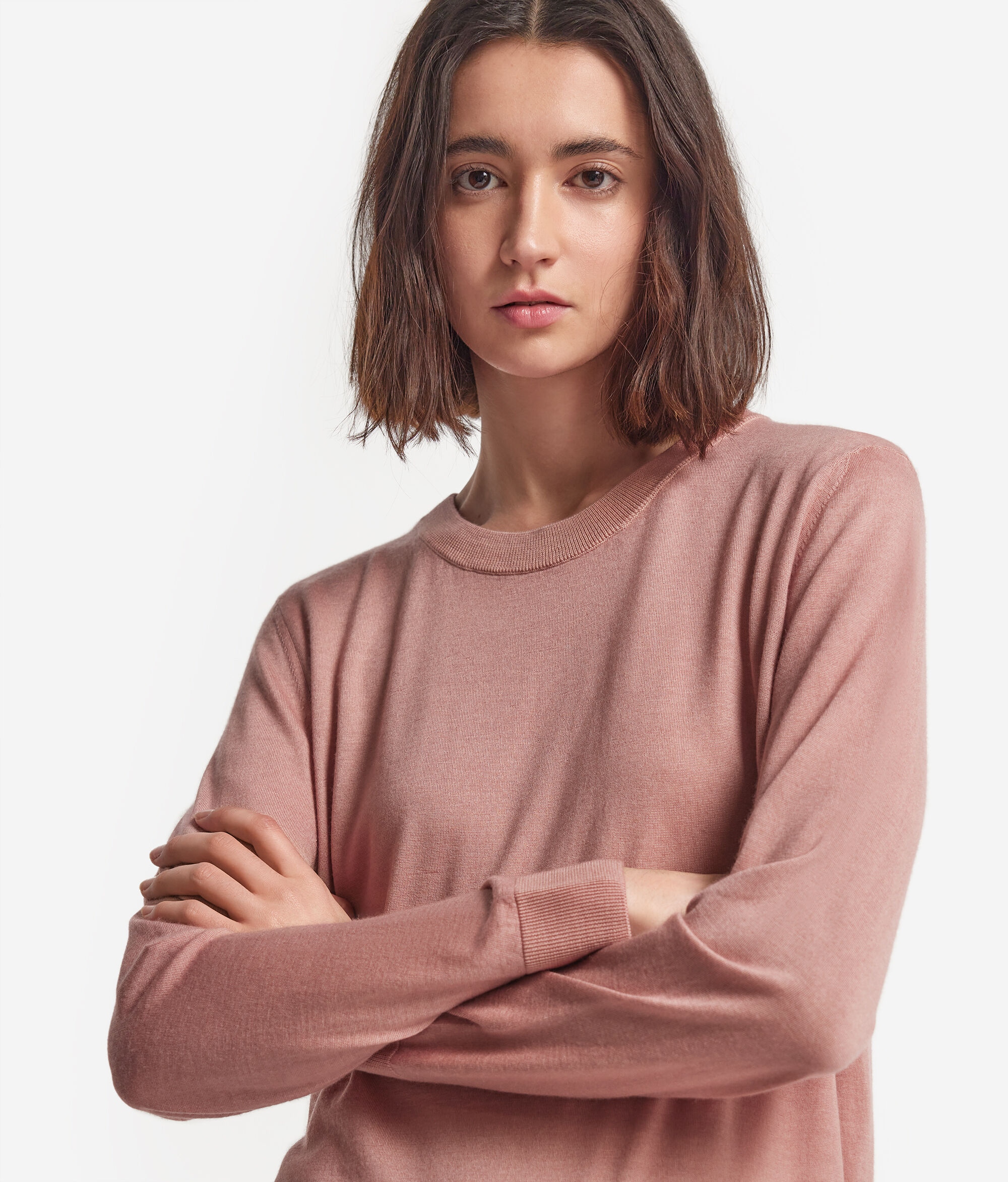 Ultrafine Cashmere Crewneck Sweater