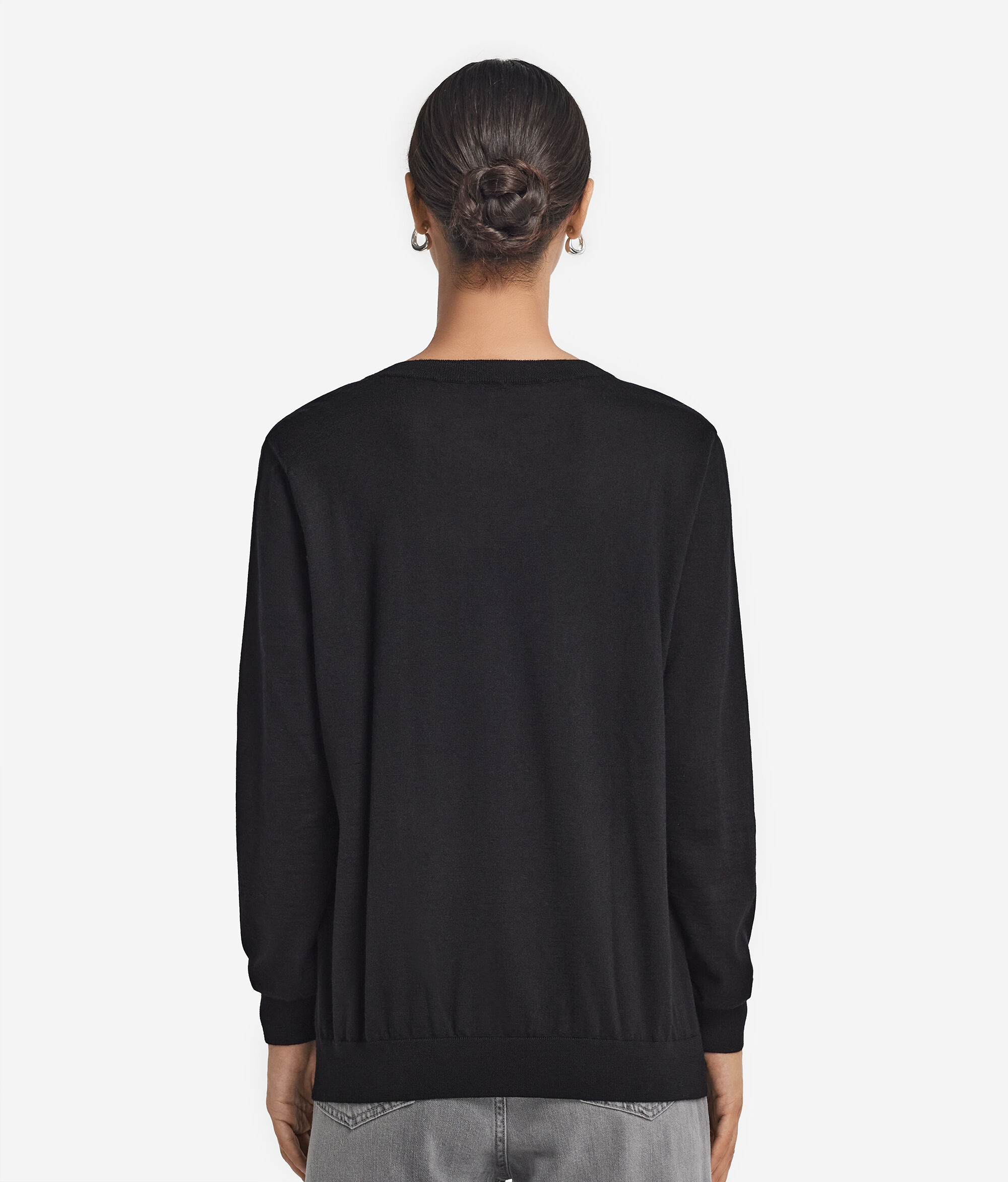 Ultrafine Cashmere V-Neck Jumper