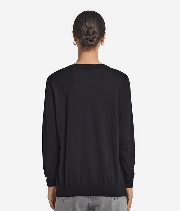 Пуловер из ультратонкого кашемира