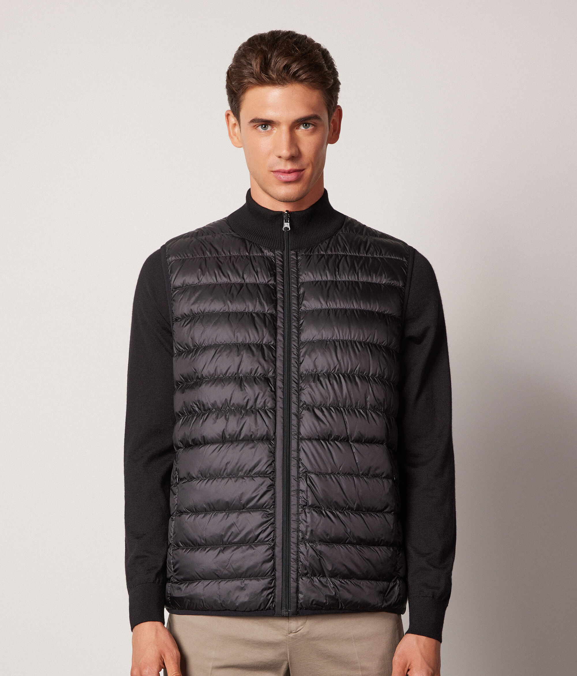 Reversible Cashmere Down Gilet
