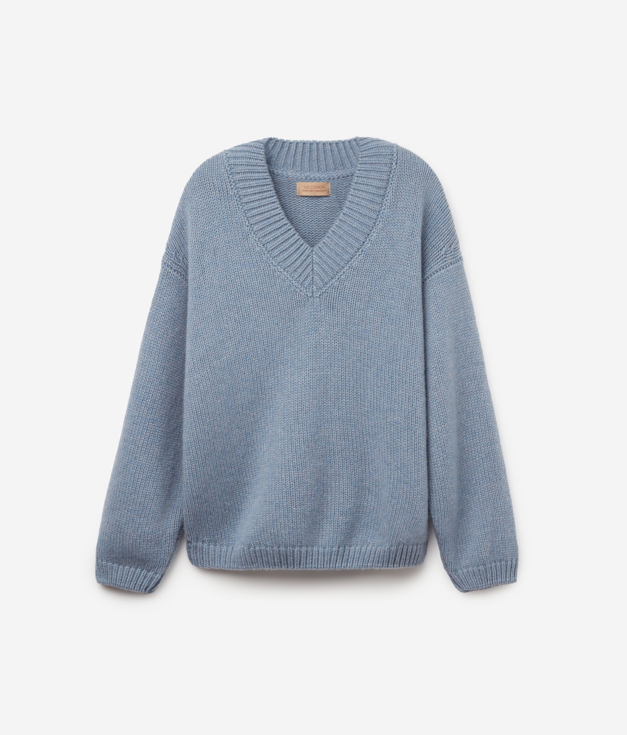 Ultrasoft Cashmere Tricot V-Neck Jumper