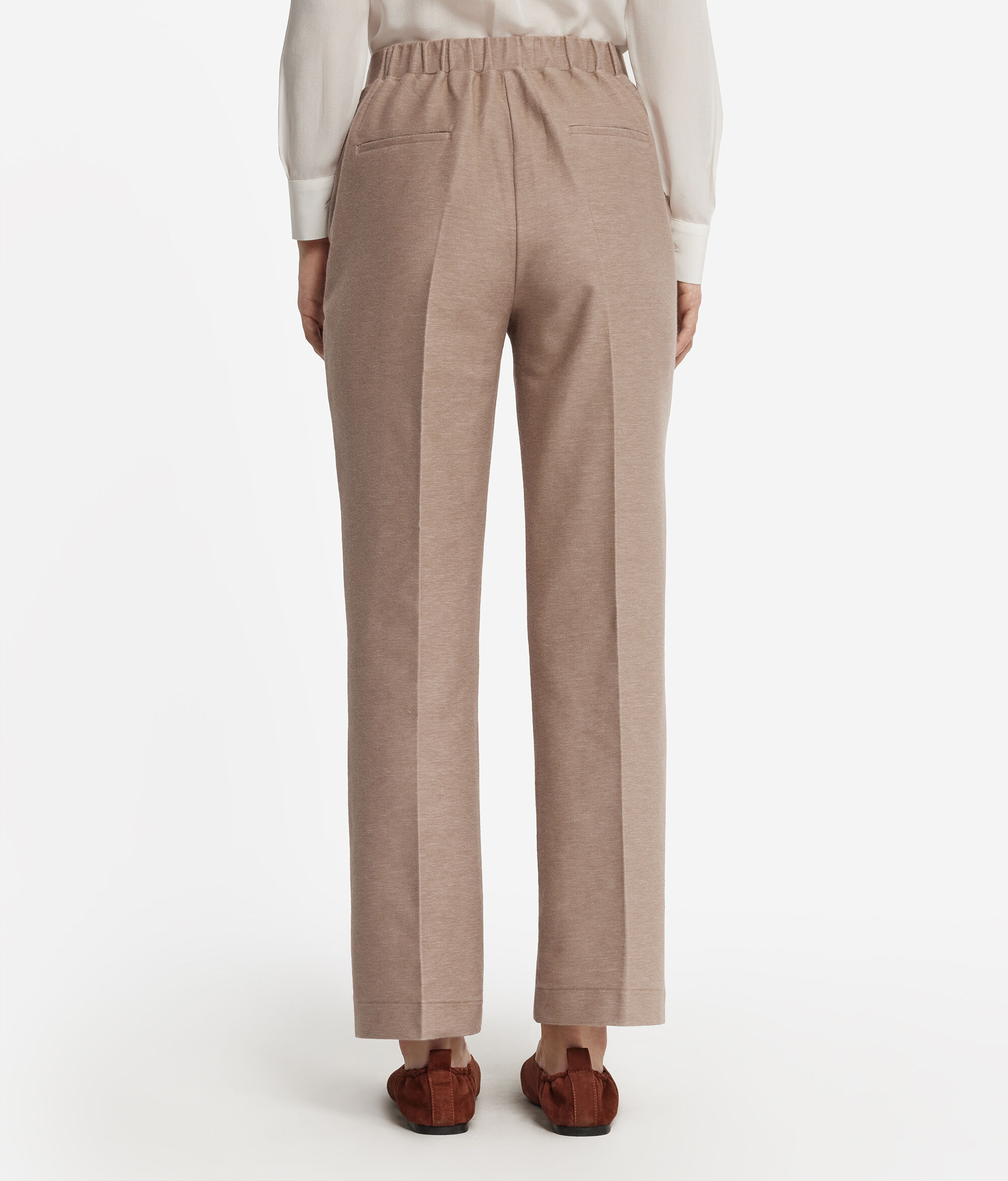 Denim Jersey Trousers