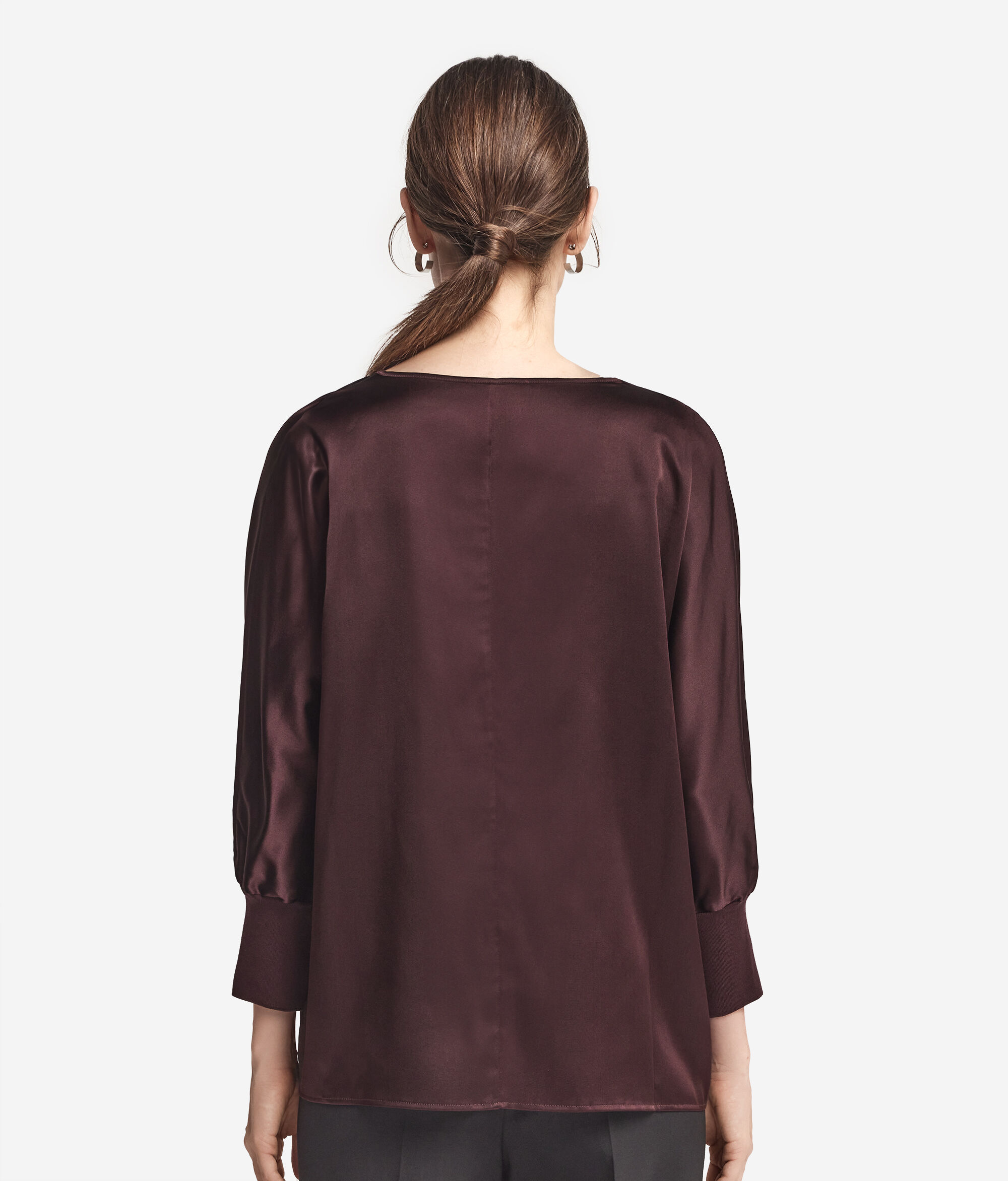 Silk V-Neck Blouse