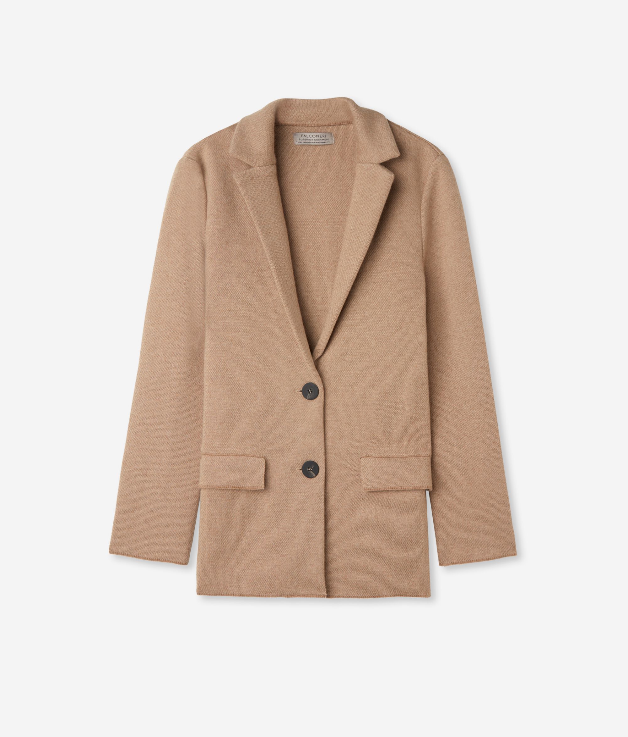 Tweedjacke aus Kaschmir Ultrasoft
