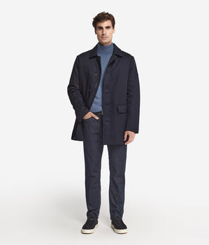Technical Wool Coat