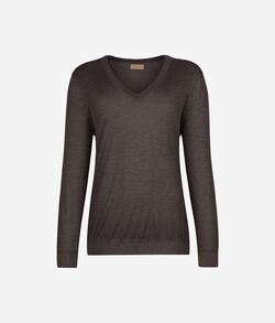 Пуловер из ультратонкого кашемира