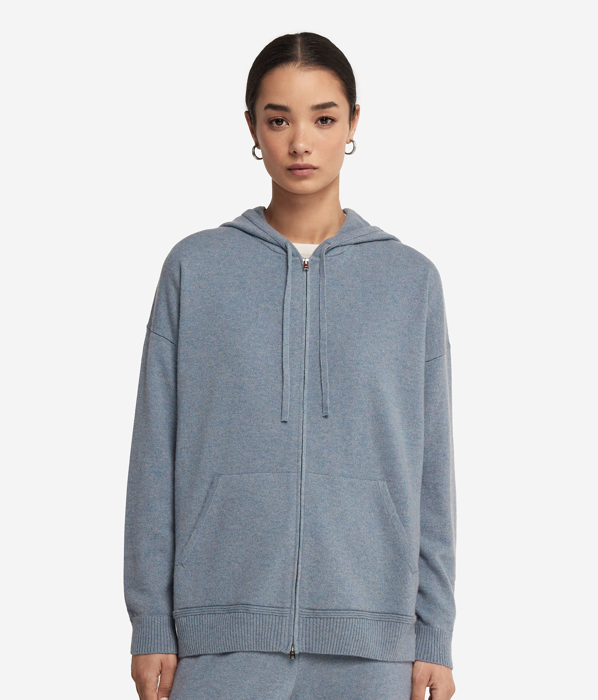 Φούτερ από Ultrasoft Cashmere με Κουκούλα