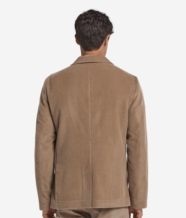 Фактурный жакет из шерсти и кашемира