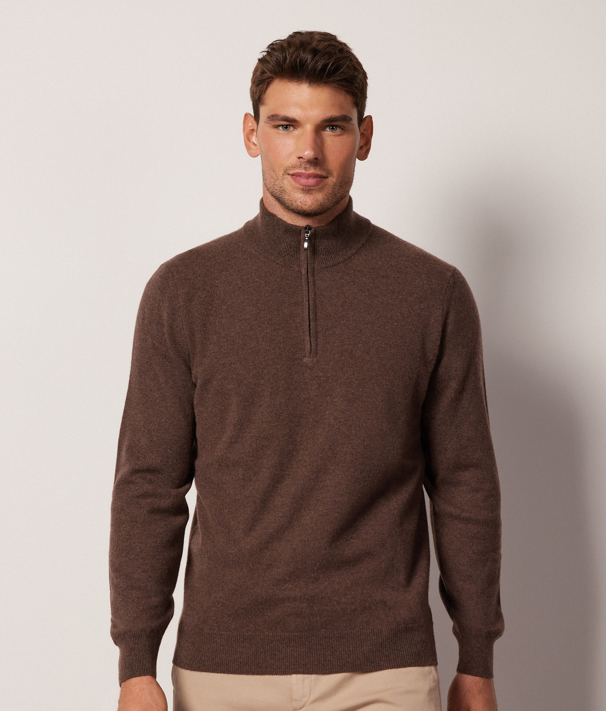 Pull camionneur homme en cachemire ultra-doux