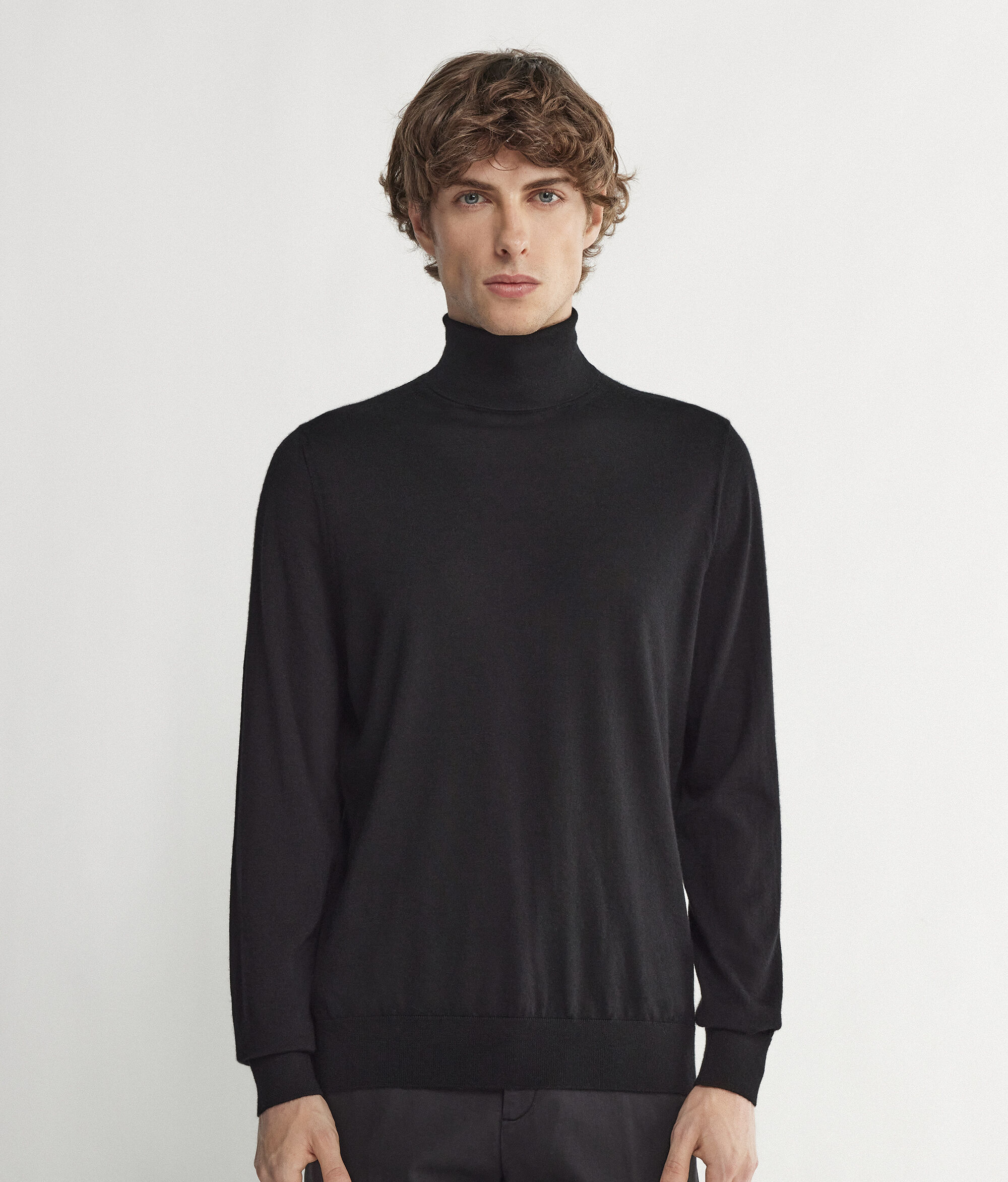 Jersei de coll cigne de Cashmere Ultrafine