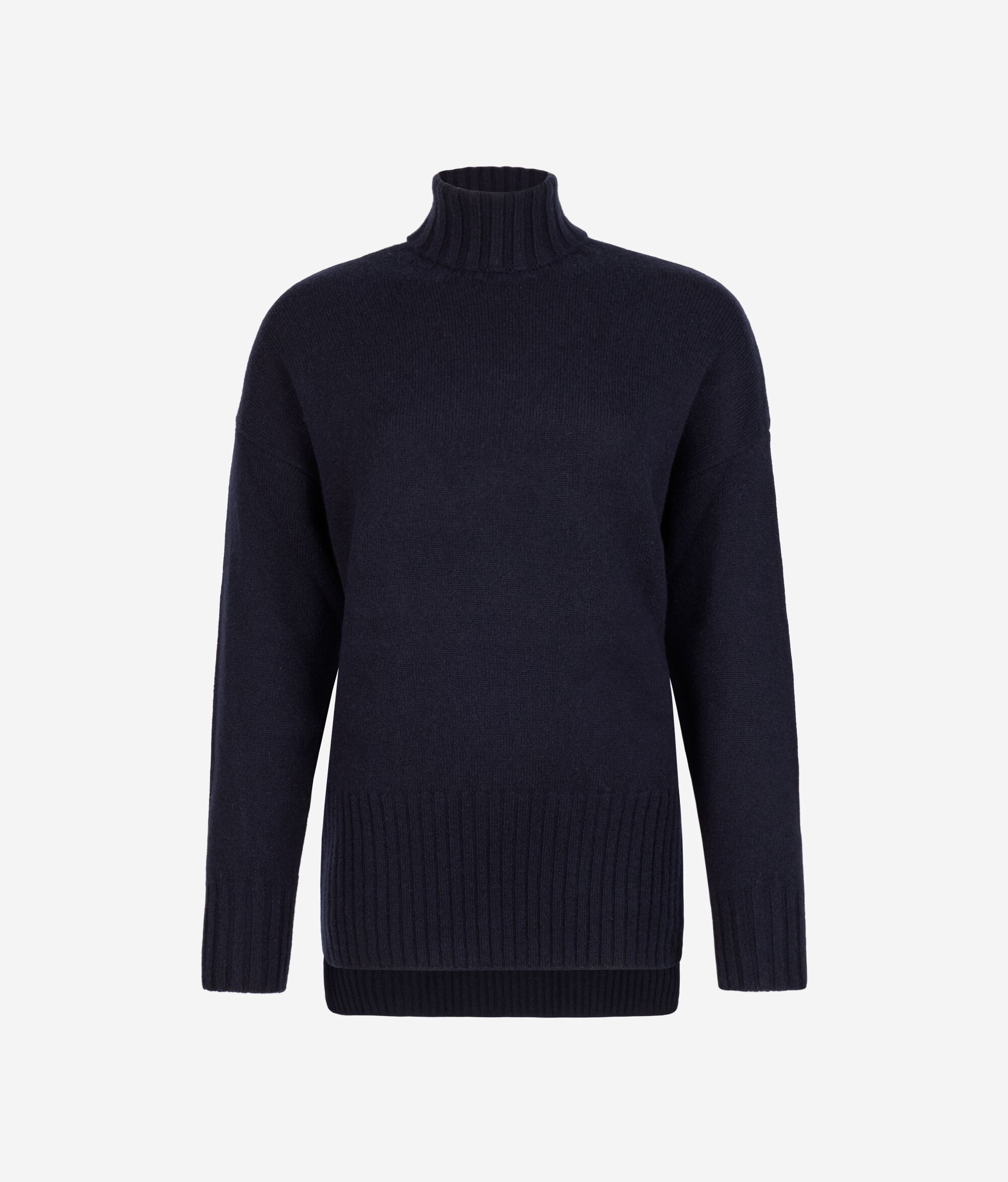 Ultrasoft Cashmere Turtleneck Maxi Jumper