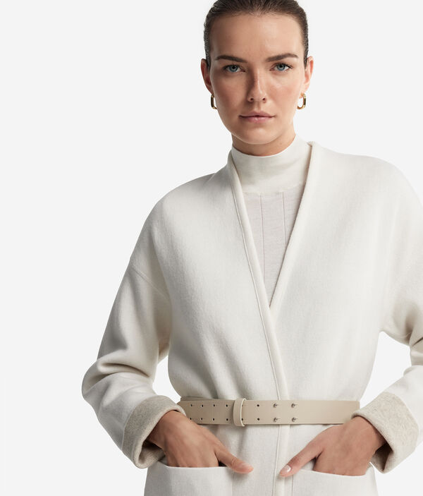 Двустороннее пальто из кашемира