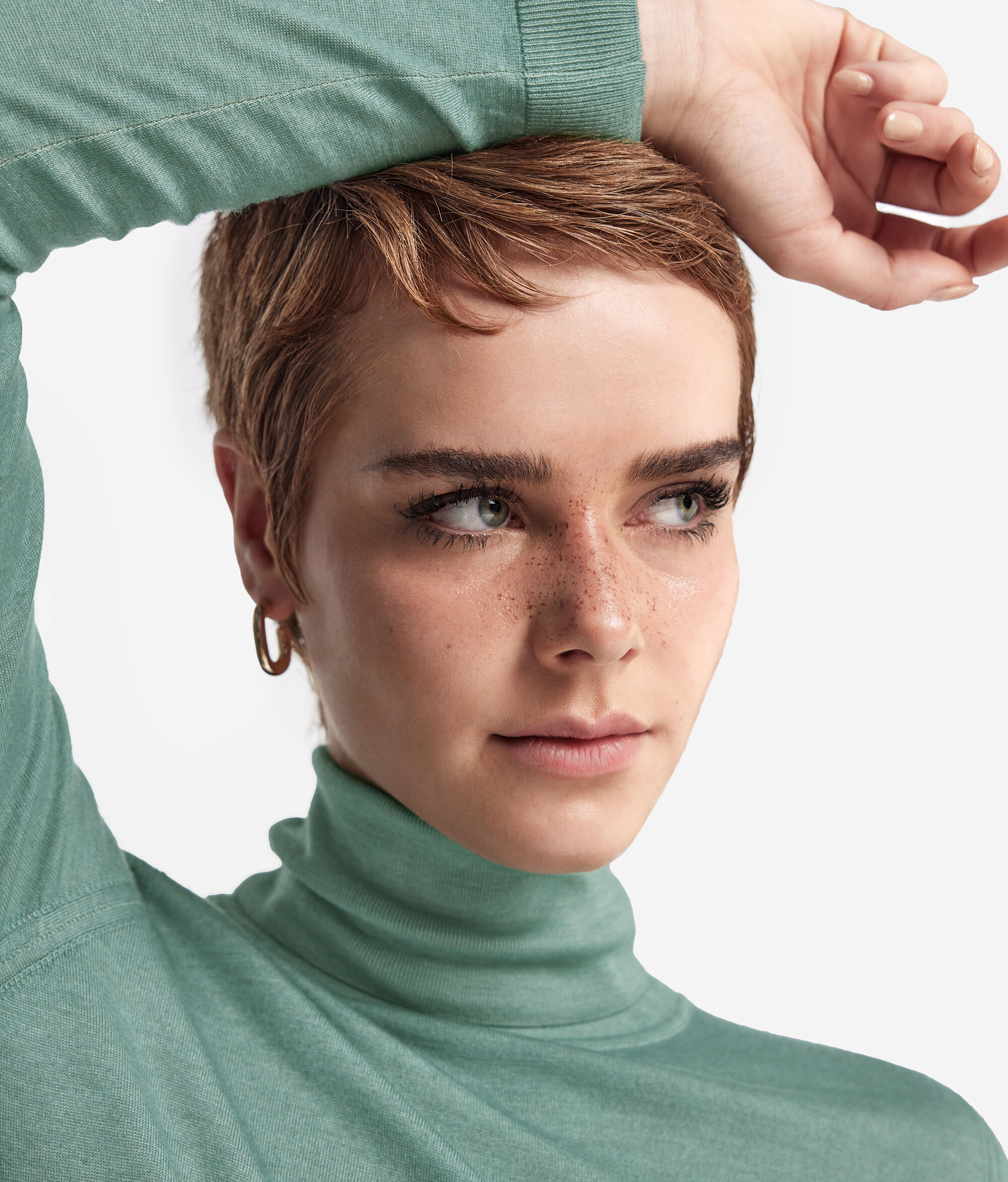 Rollkragenpullover aus Kaschmir Ultrafine