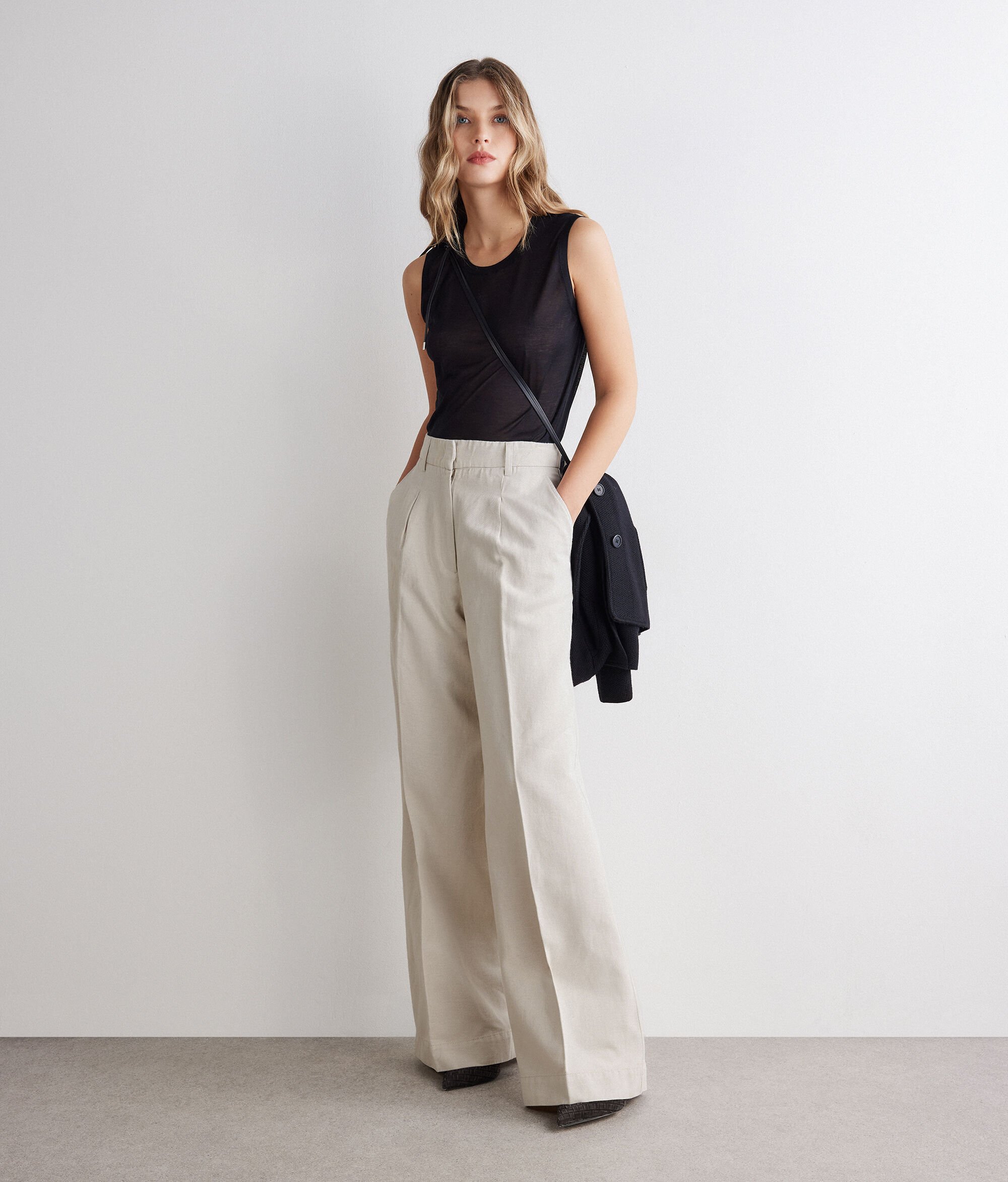 Pantalón palazzo Tierras Minerales