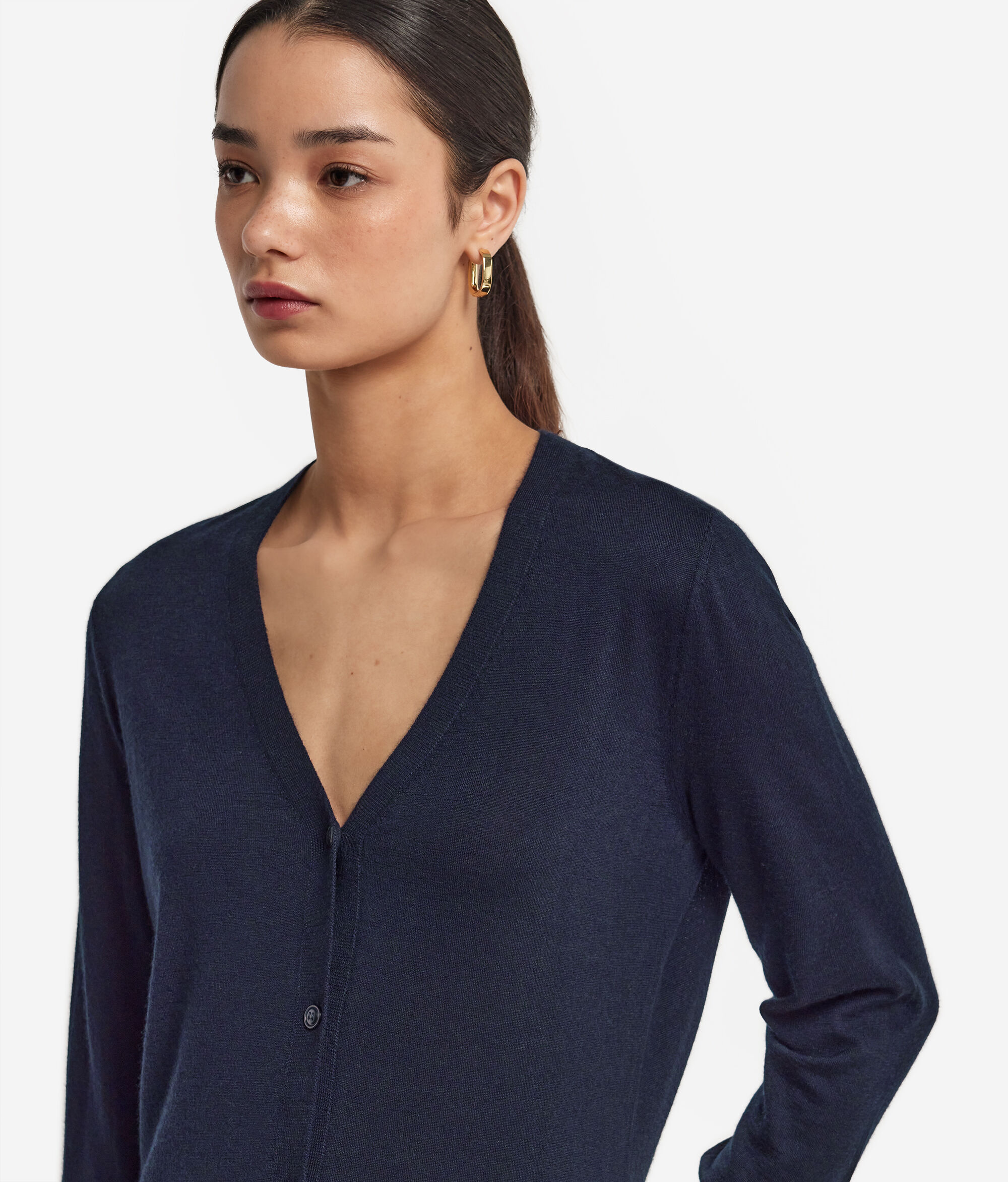 Ζακέτα με Λαιμόκοψη V από Ultrafine Cashmere