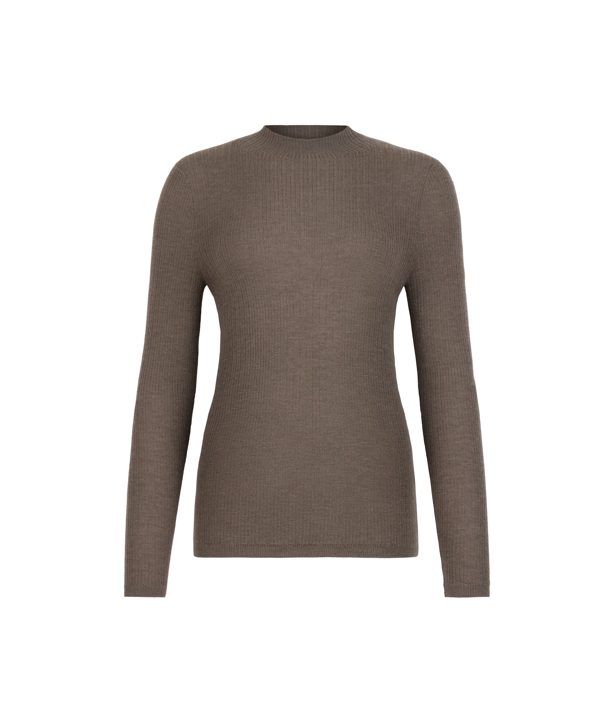 Dolcevita a costina in Cashmere Ultrafine