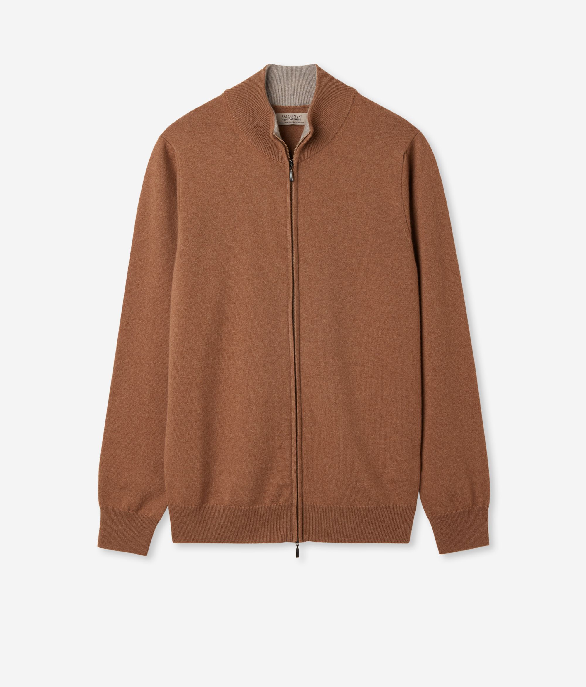 Jersey con cremallera para hombre de Cashmere Ultrasoft