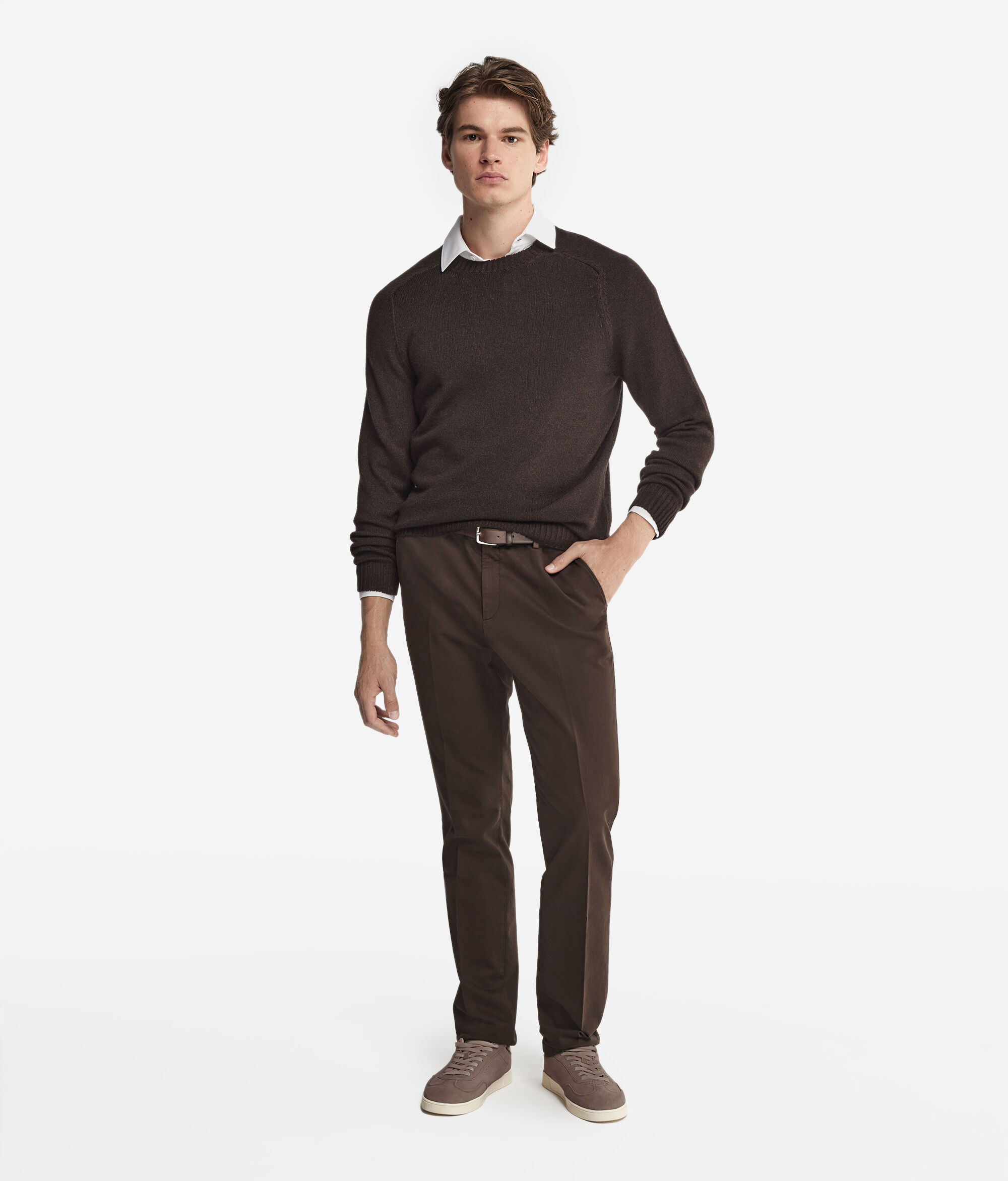 Ultrasoft Cashmere Round-Neck Jumper