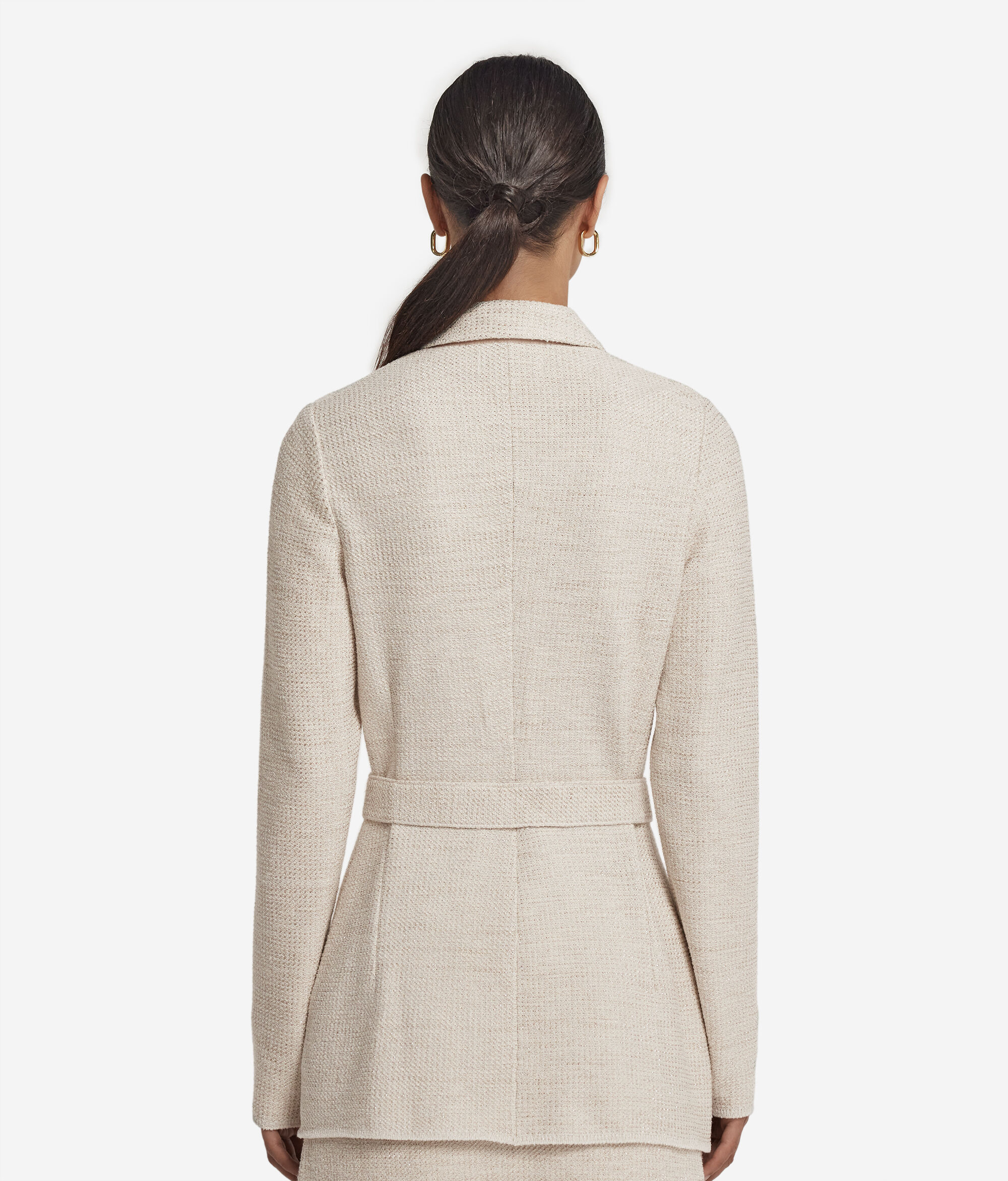 Long Lamé Jacket