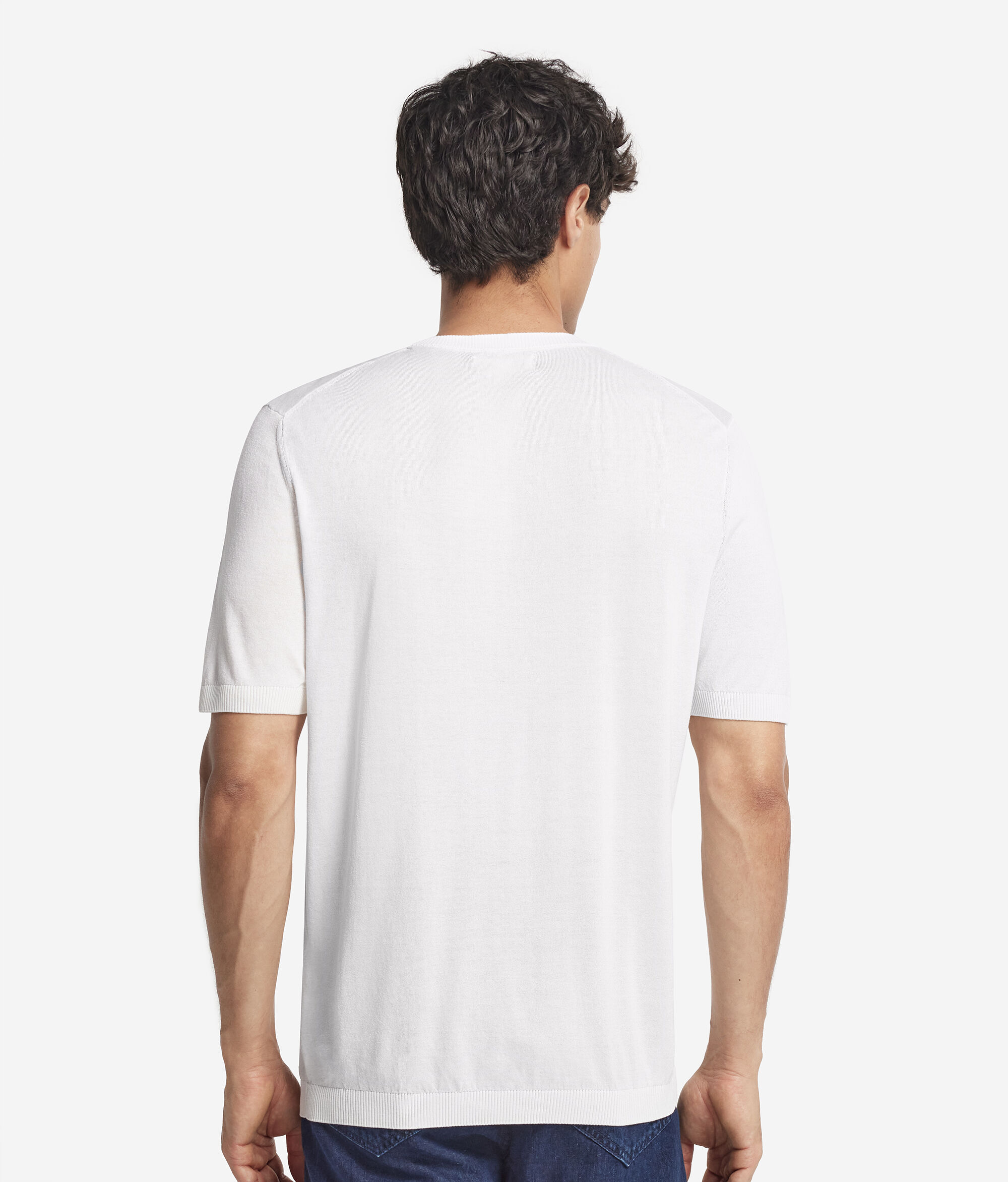 Κοντομάνικο T-Shirt από Silk Cotton