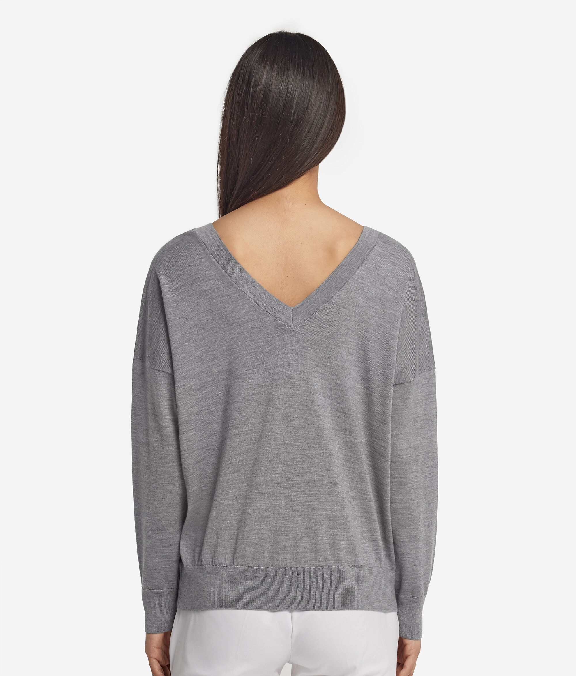 Пуловер из ультратонкого кашемира