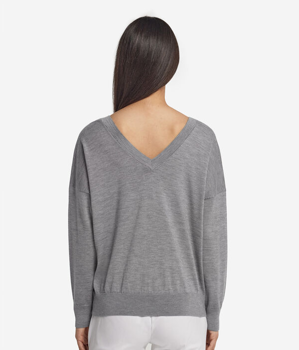 Пуловер из ультратонкого кашемира