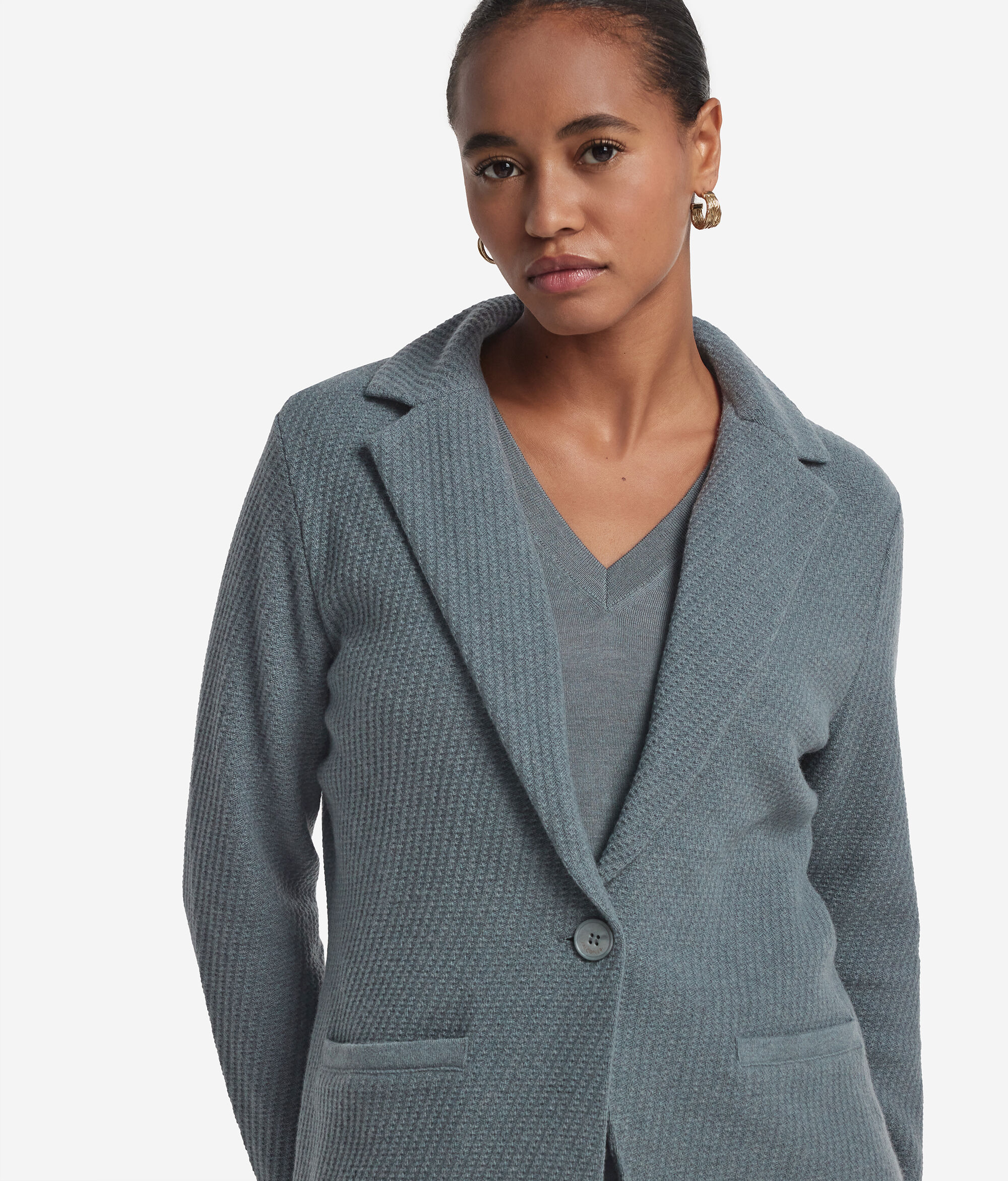 Жакет из шерсти и кашемира